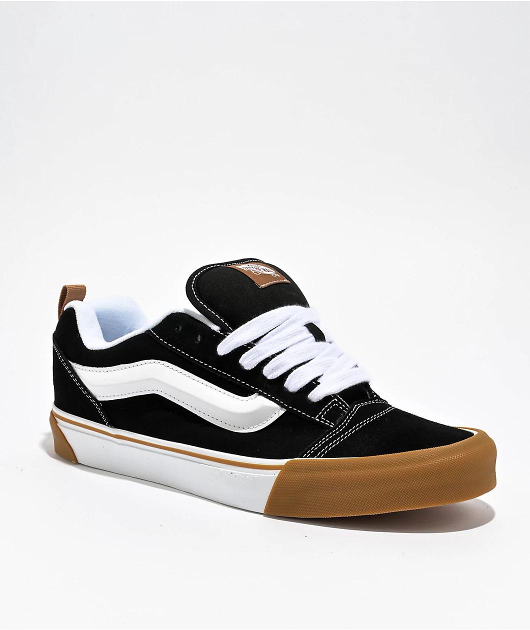 Vans Knu Skool Gum Bumper Black Shoes Product Image