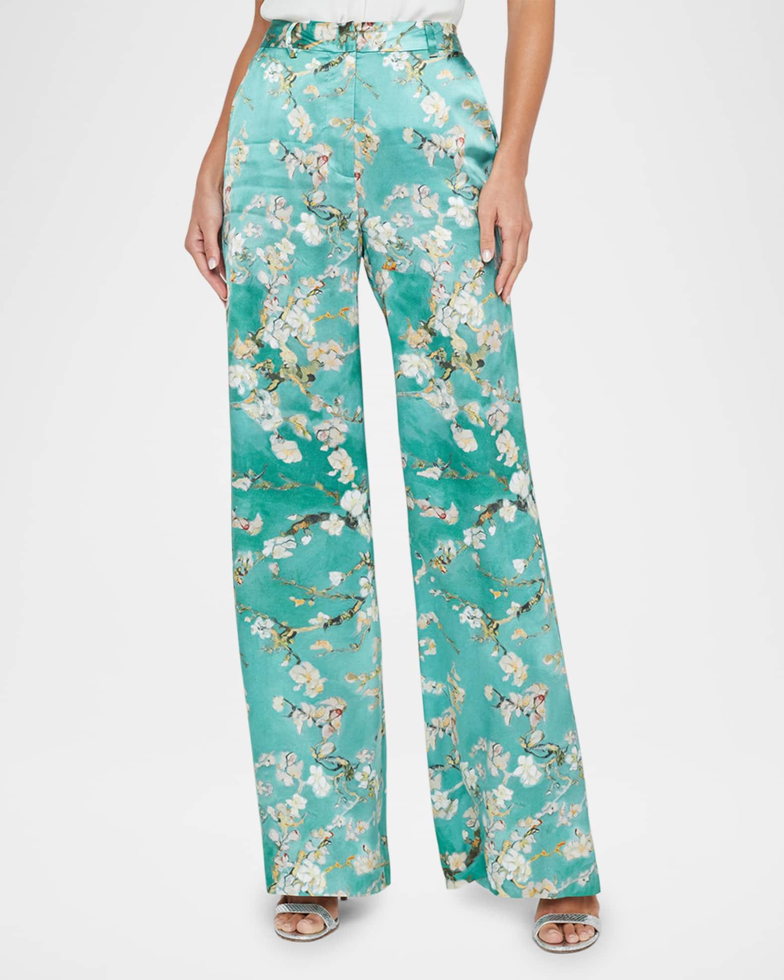 Cherry Blossom Pilar Wide-Leg Pants Product Image