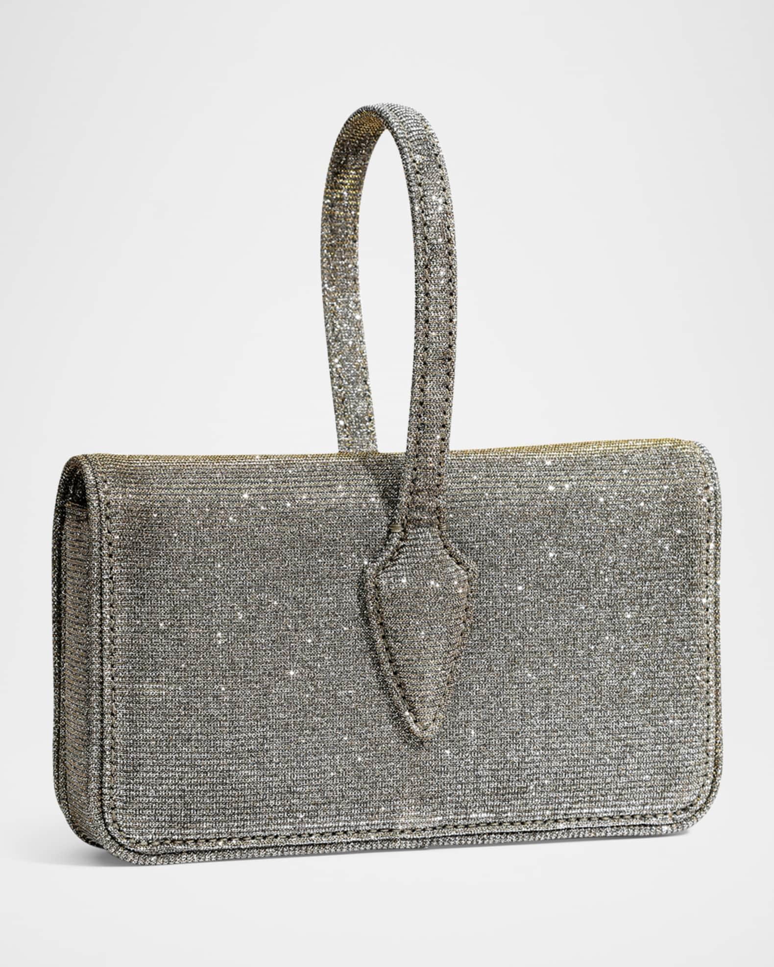 Lace-Up Glitter Wristlet Product Image