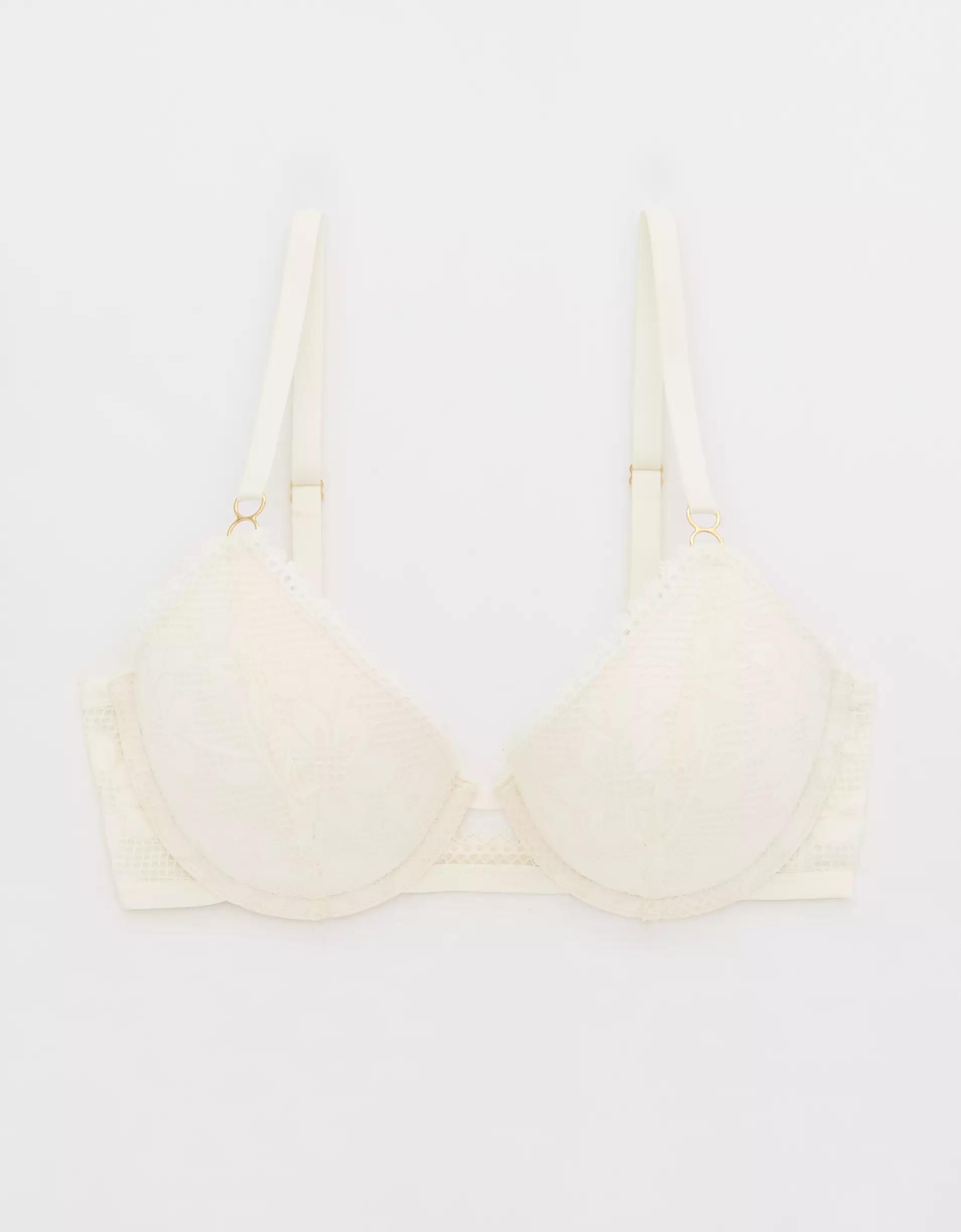Show Off Lace Plunge Push Up Bra Product Image