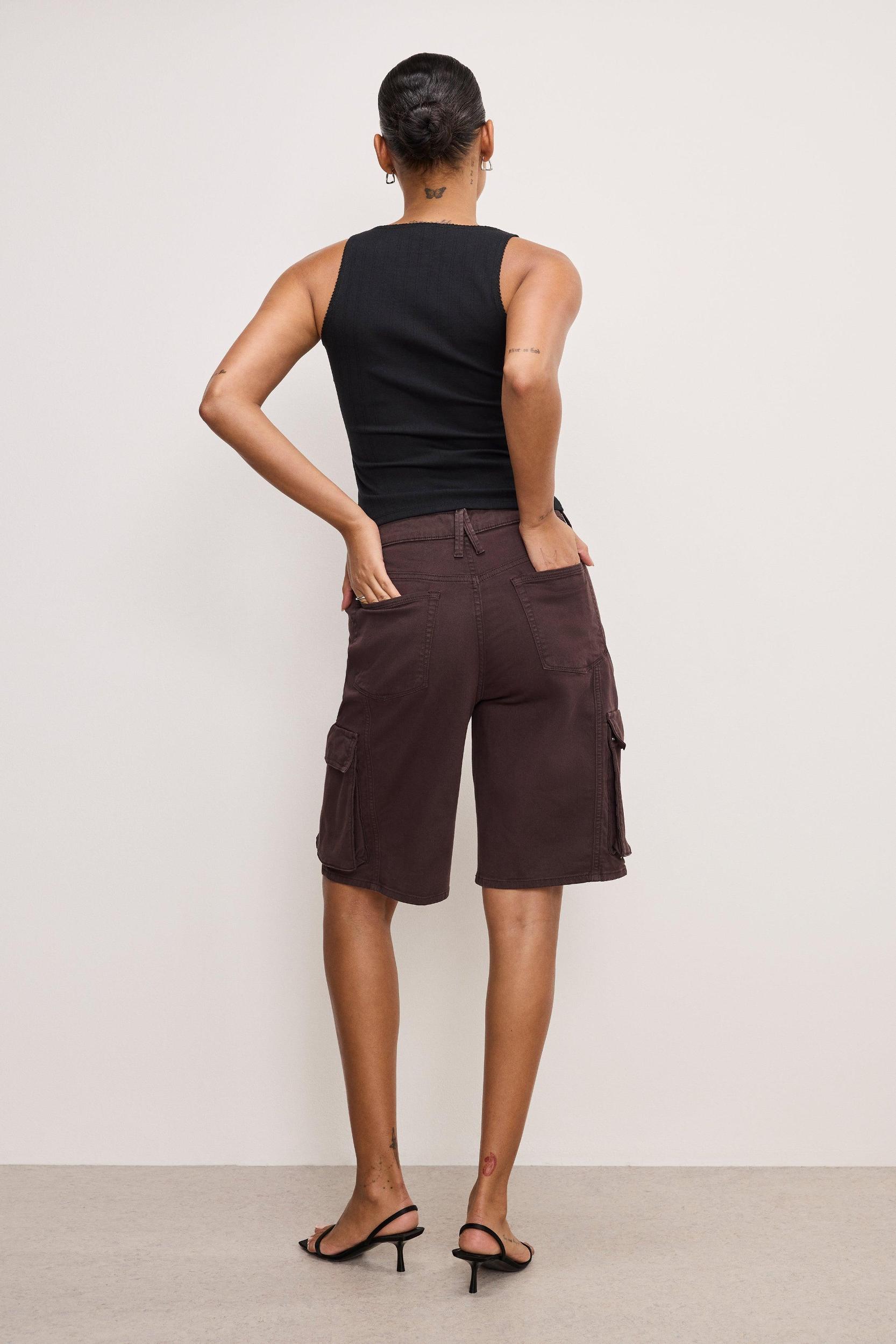 TWILL CARGO SHORTS | BARK003 Product Image