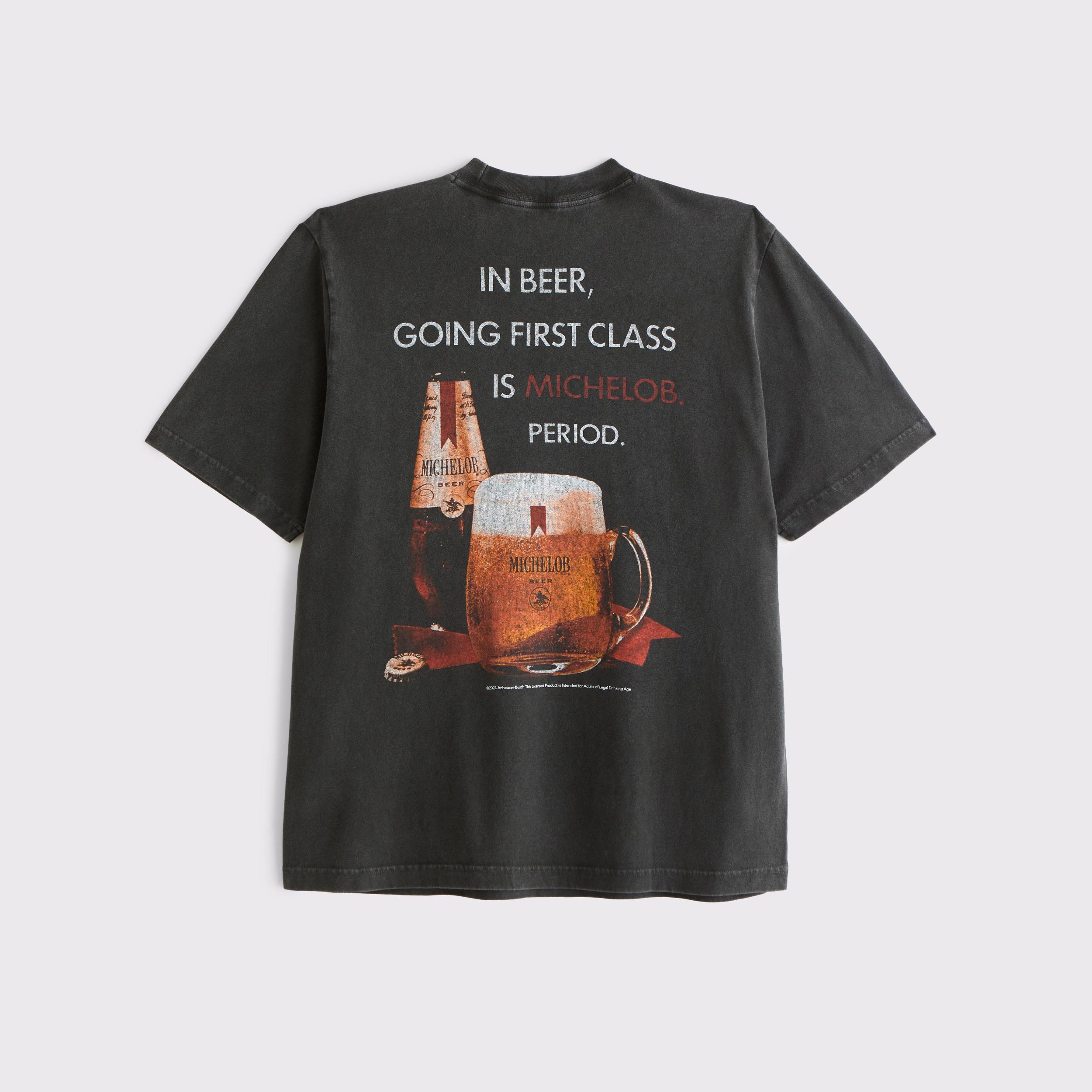 Michelob Vintage-Inspired Graphic Tee Product Image