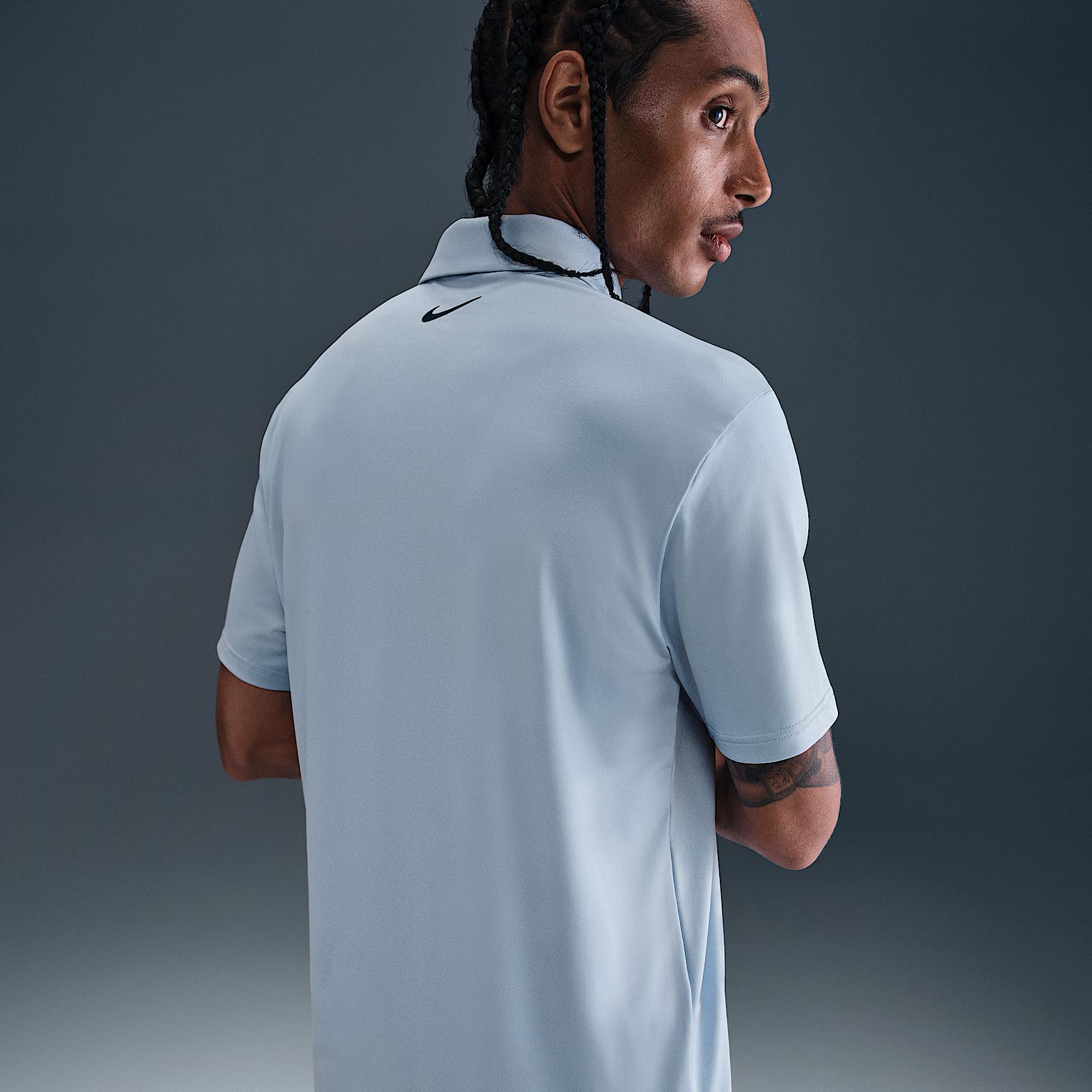 Nike Mens Tour Dri-FIT Solid Golf Polo | FZ7481-440 Product Image