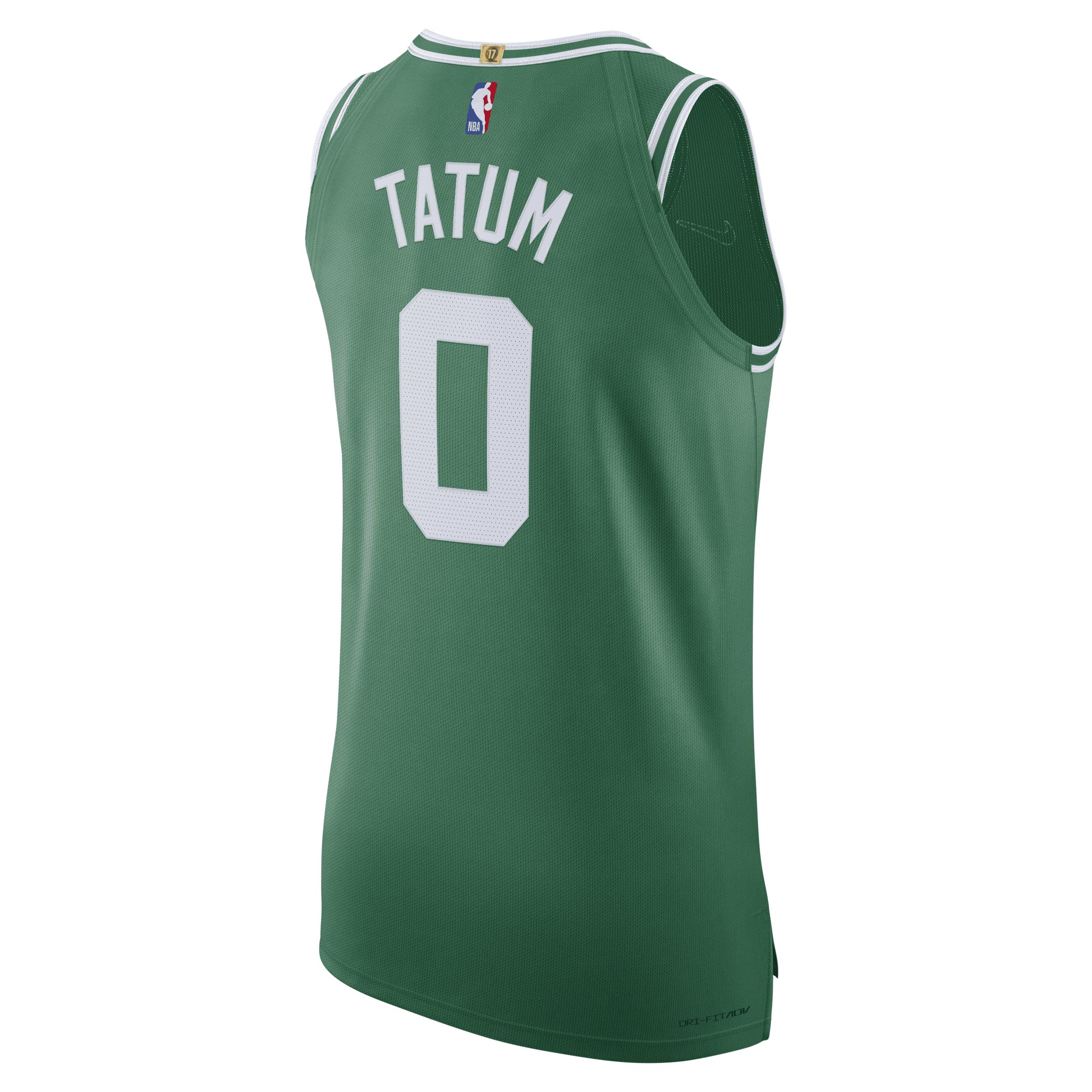 Jayson Tatum Celtics Icon Edition 2020 Nike Mens NBA Authentic Jersey | CW3437-313 Product Image