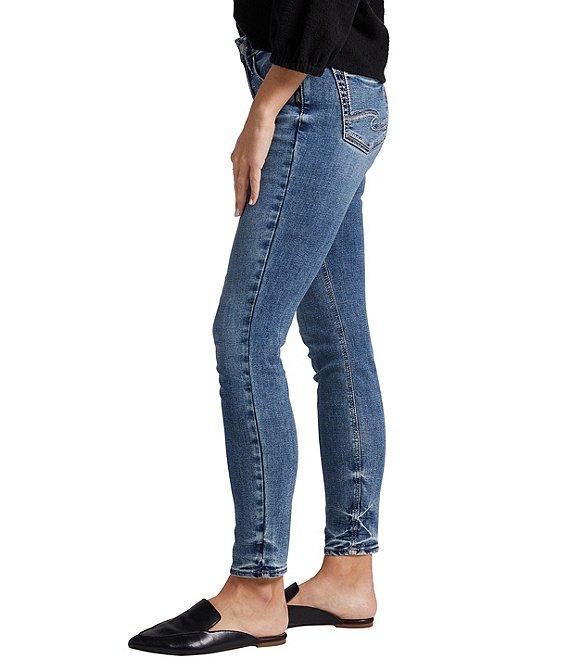 Silver Jeans Co. Suki Mid Rise Cropped Skinny Jeans Product Image