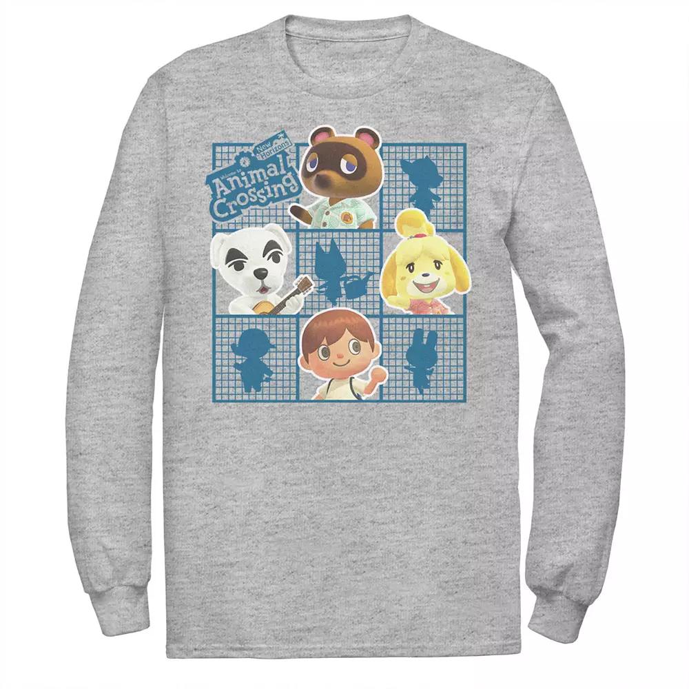 Men's Animal Crossing Group Shot Grid Tee,  Product Image