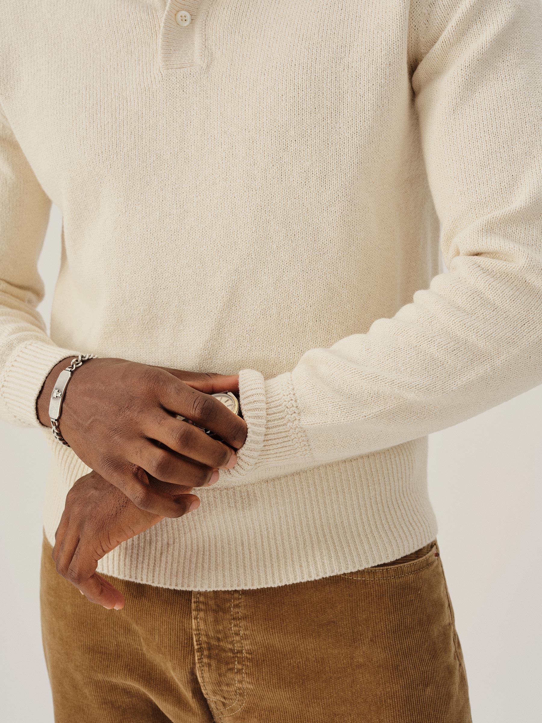 Sand Dollar Seafarer Cotton Rugby Polo Product Image