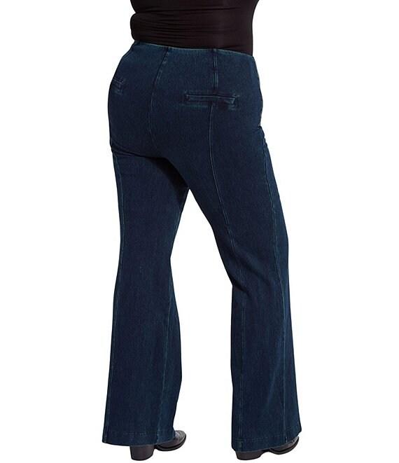 Lysse Plus Size Stretch Denim Trouser Leggings Product Image