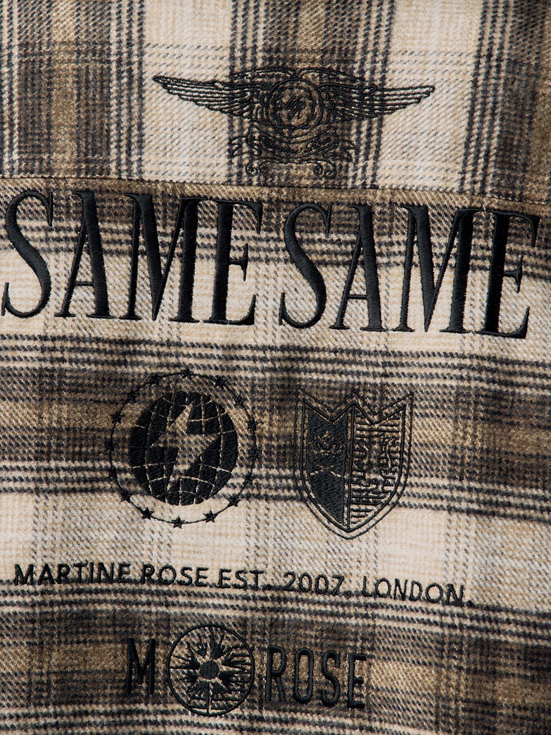 Brown Check L/S Overshirt Product Image