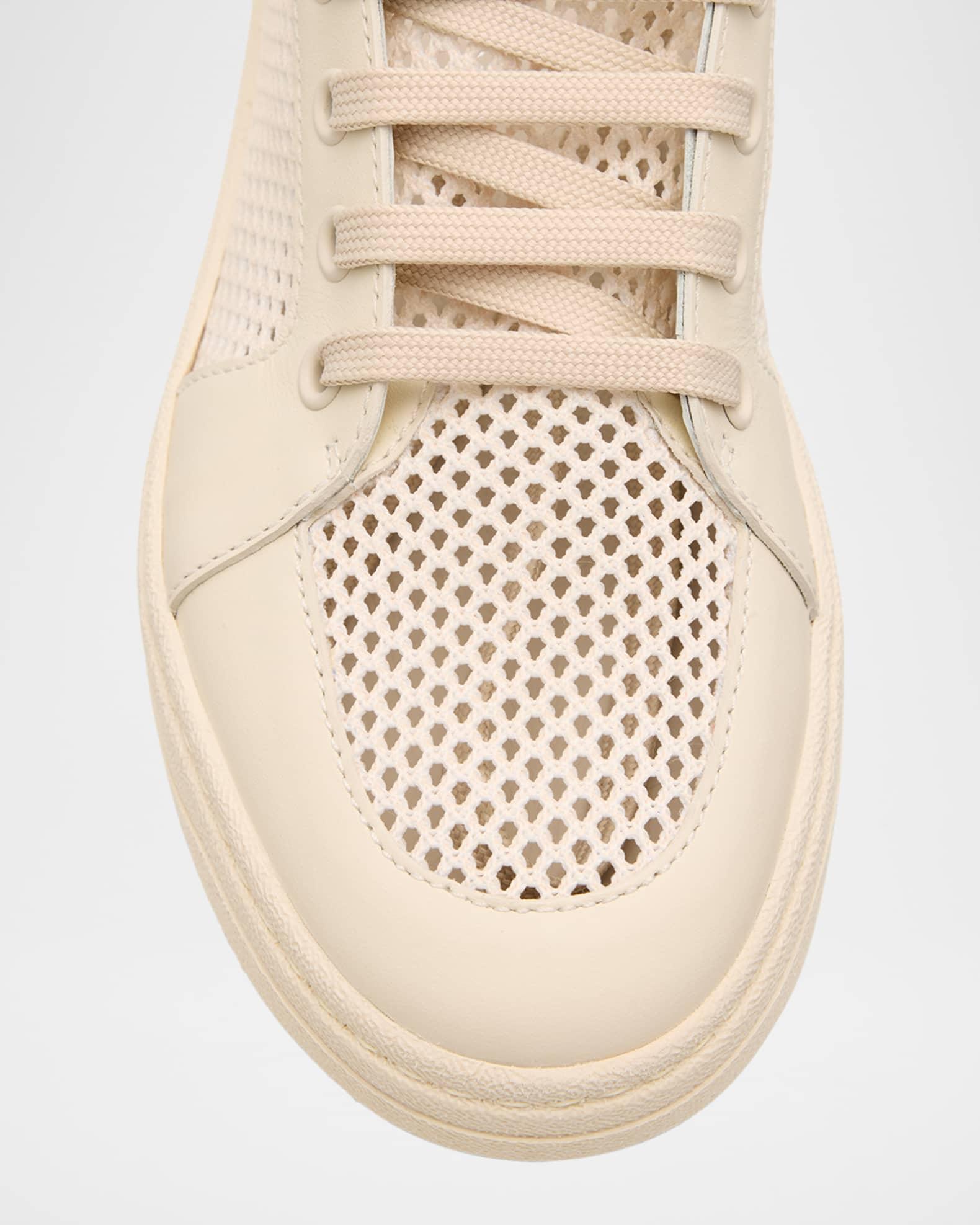 Men's Birel Leather and Mesh Low-Top Sneakers Product Image