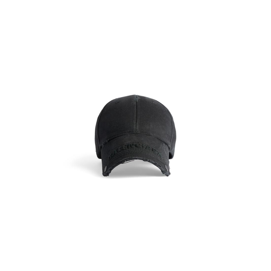 Women's Studded Cap in Black Product Image