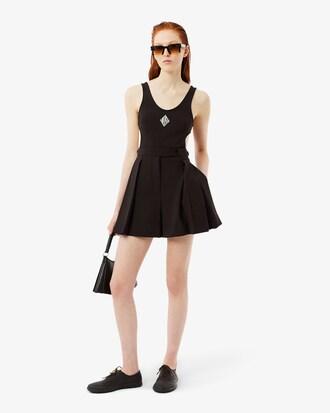 Runway Pleated Wool Bermuda Shorts Product Image