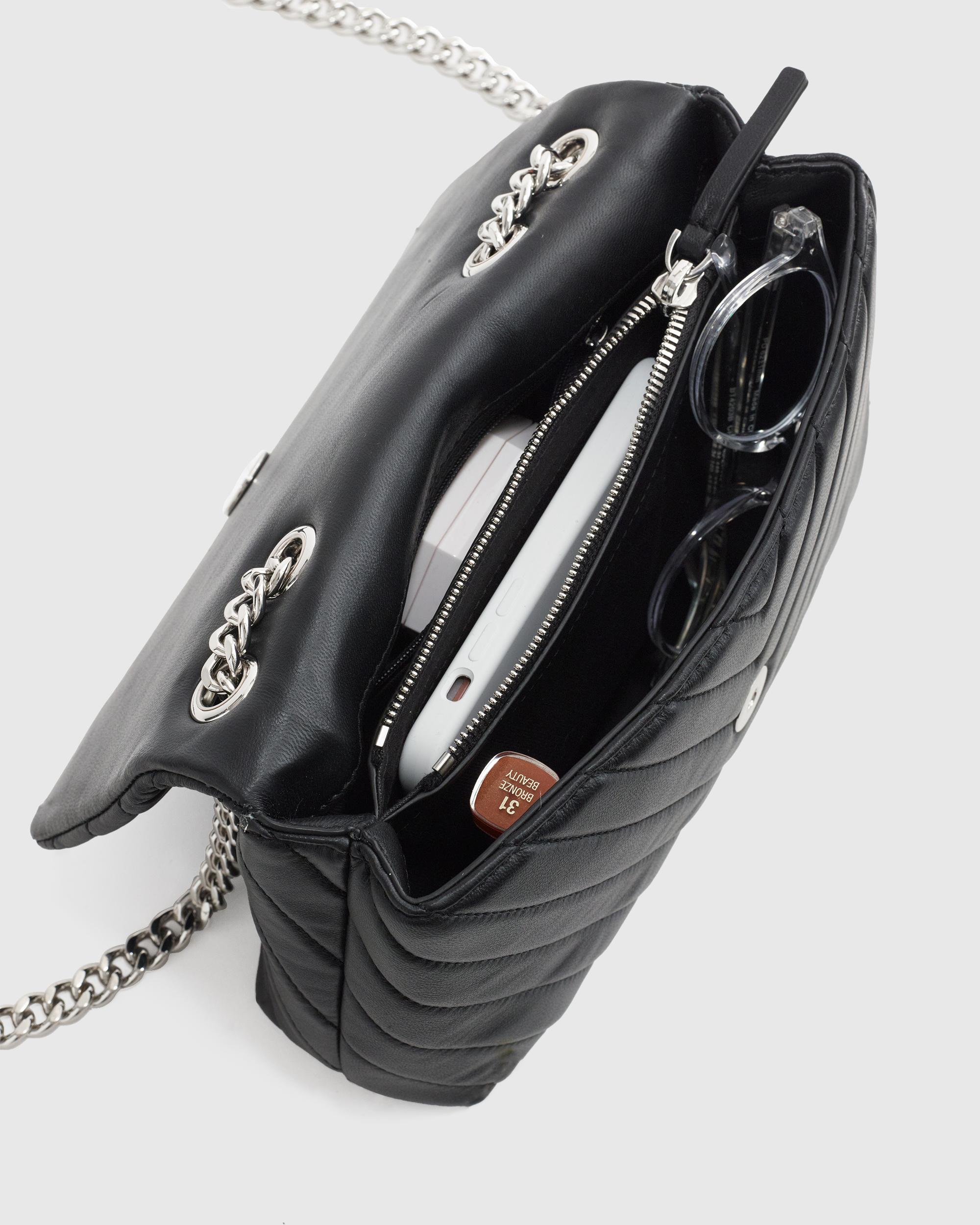 Quince | Women's Italian Leather Quilted Convertible Crossbody Product Image