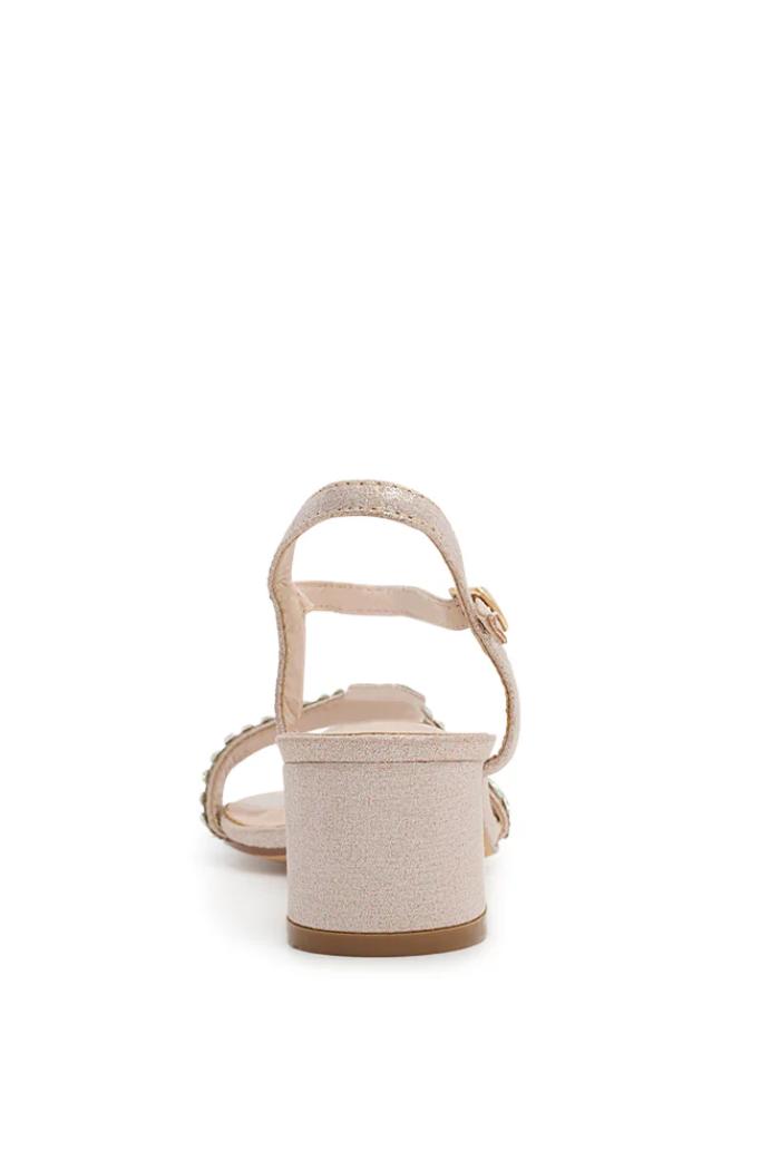 Blush Sparkle Block-Heel Product Image