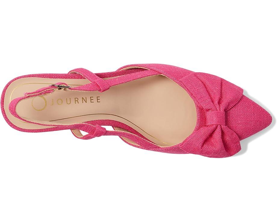 Sindreea Rhinestone Block Heel Slingback Pump Product Image