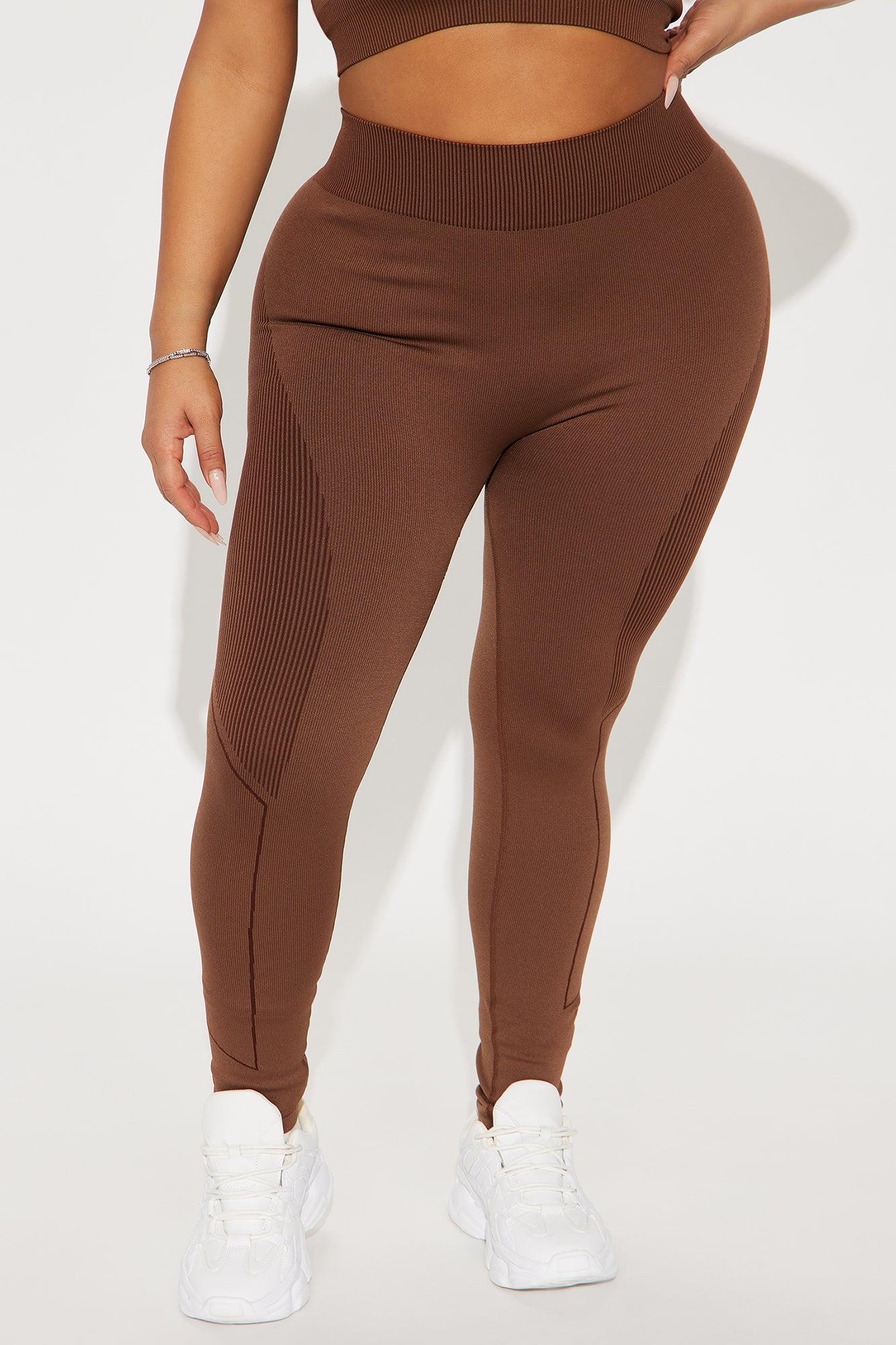 Your Next Move Seamless Active Legging - Mocha Product Image