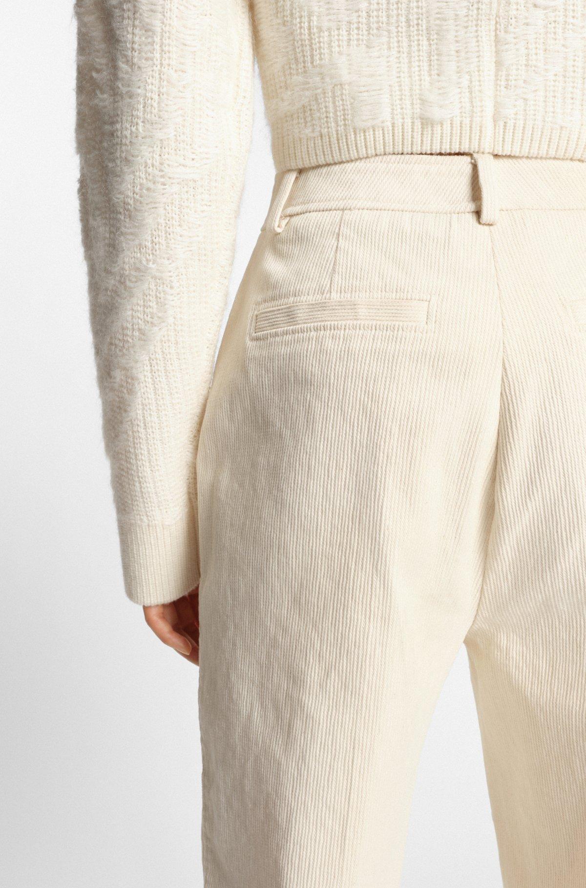 Regular-fit trousers in corduroy Product Image