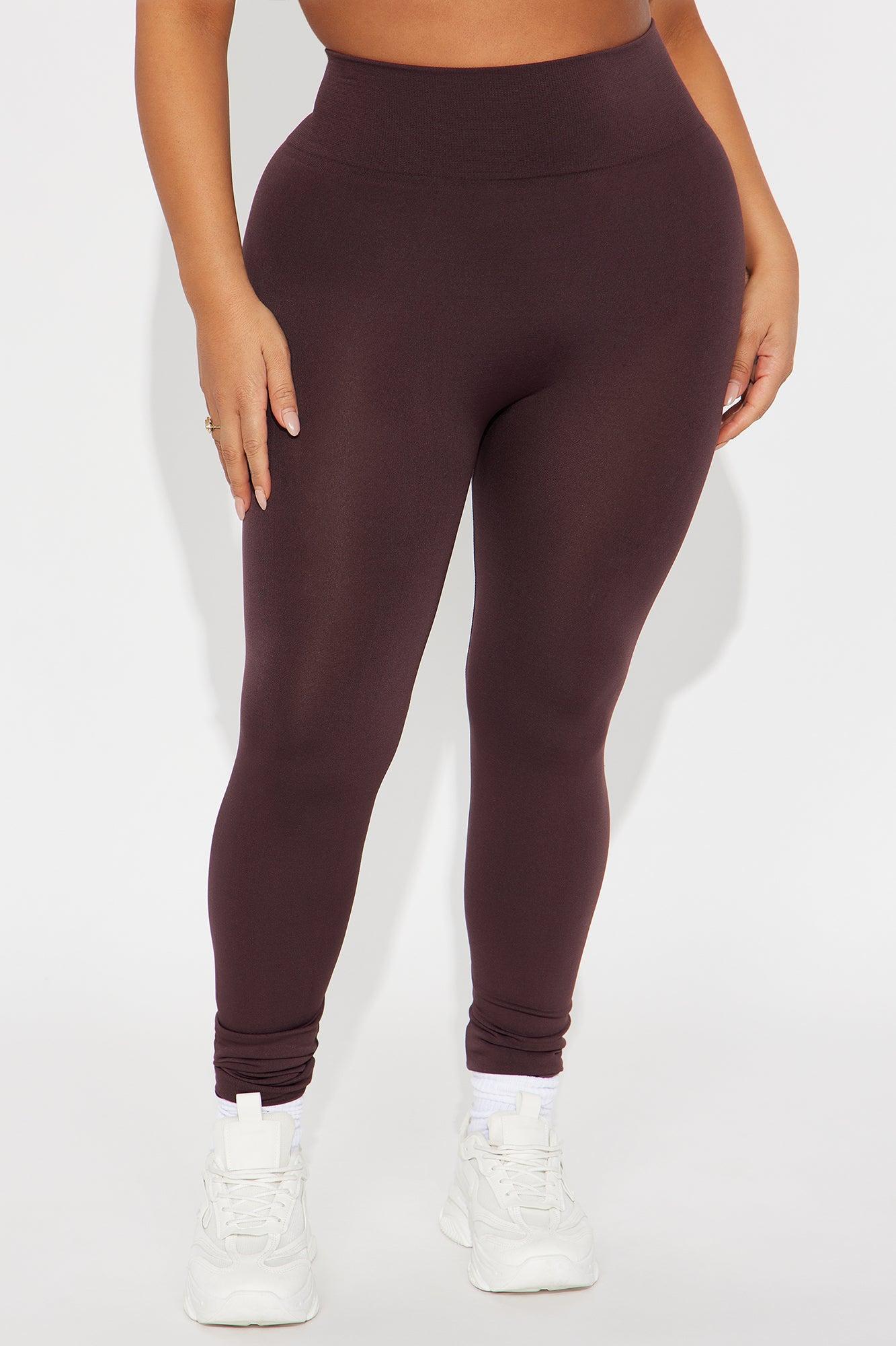 Smooth Operator High Rise Legging - Chocolate Female Product Image