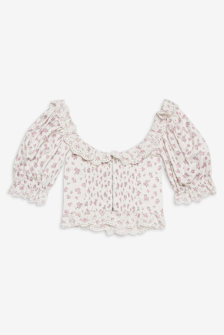 Noam Corset Top — Cream Product Image