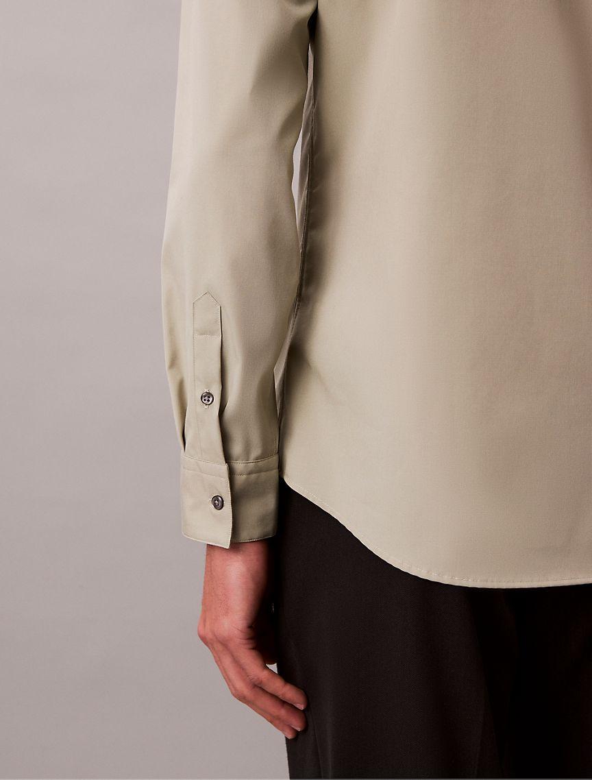 Supima Stretch Cotton Slim Shirt Product Image