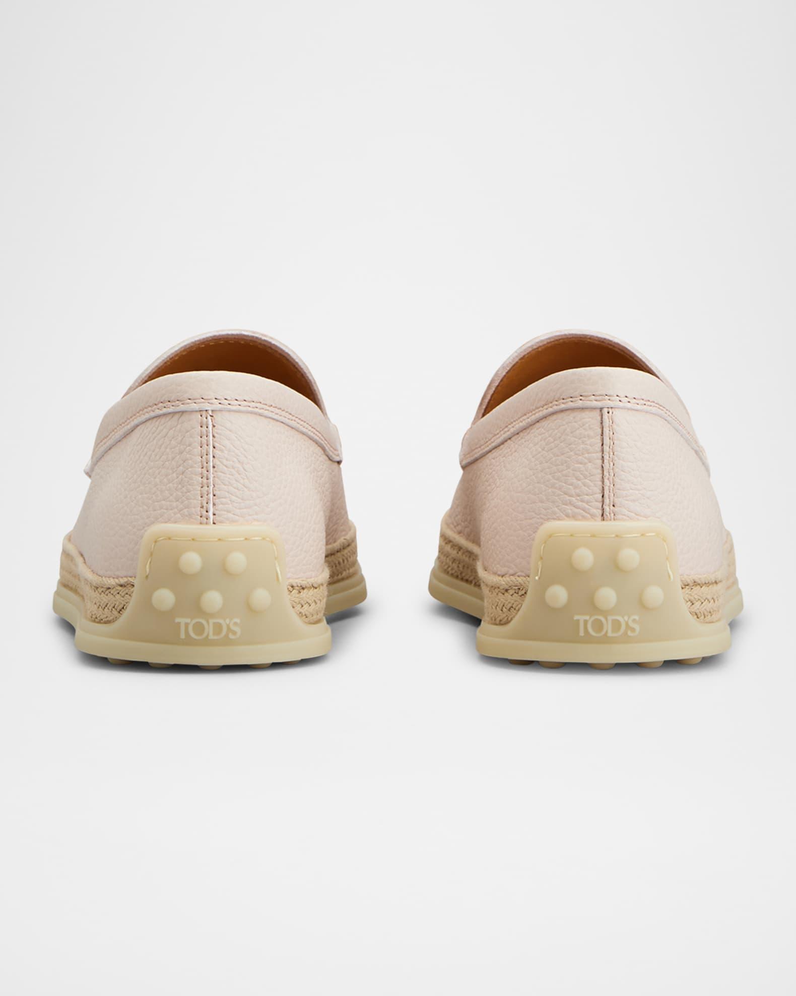 Slipper Loafers in Leather Product Image