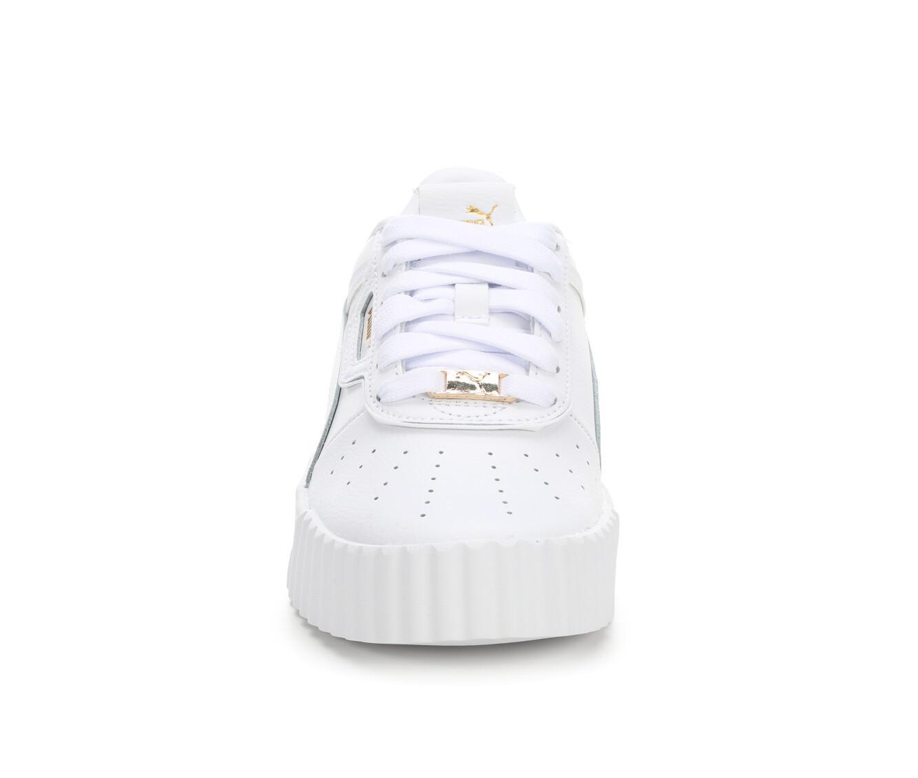 Women's Puma Carina Luxe Platform Sneakers Product Image