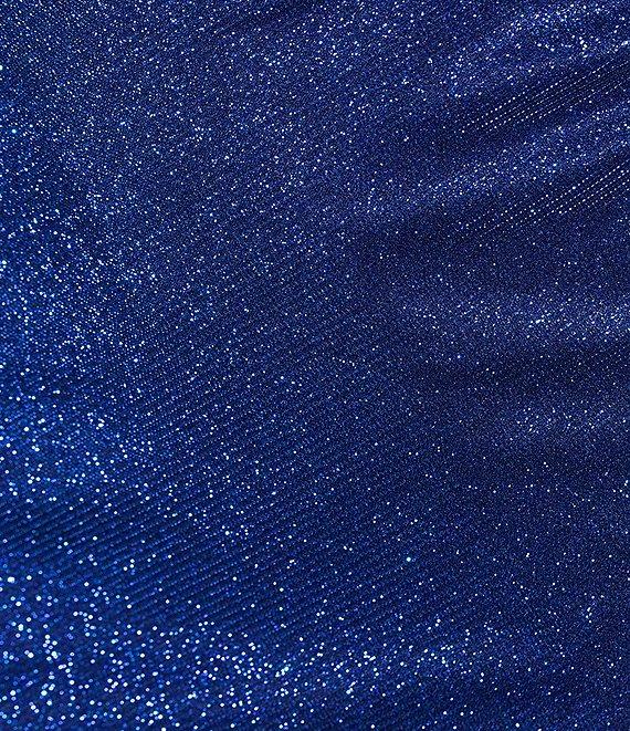 Allison & Kelly Shine Strapless Bow Back Dress Product Image