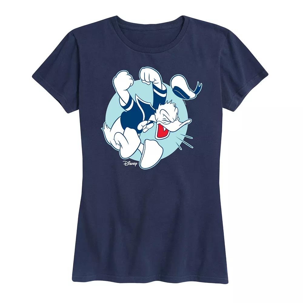 Disney's Donald Duck Women's Pose Graphic Tee,  Product Image