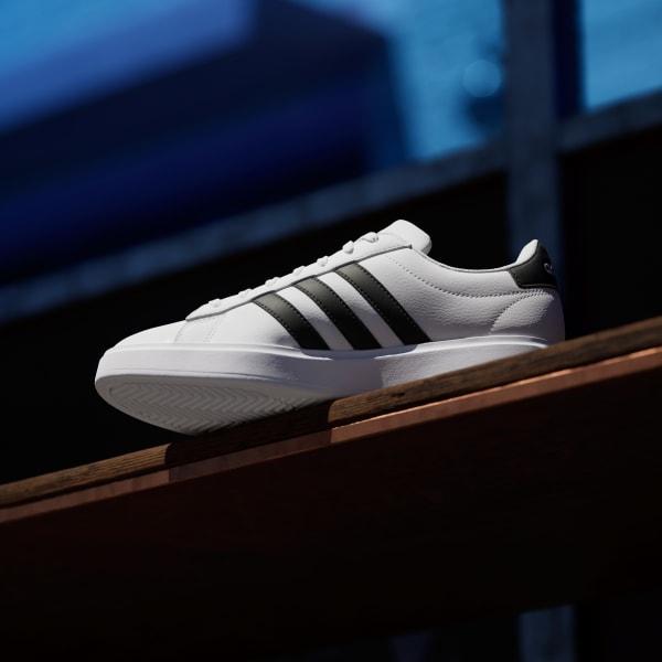 adidas Grand Court Shoes Cloud White 10 Womens Product Image