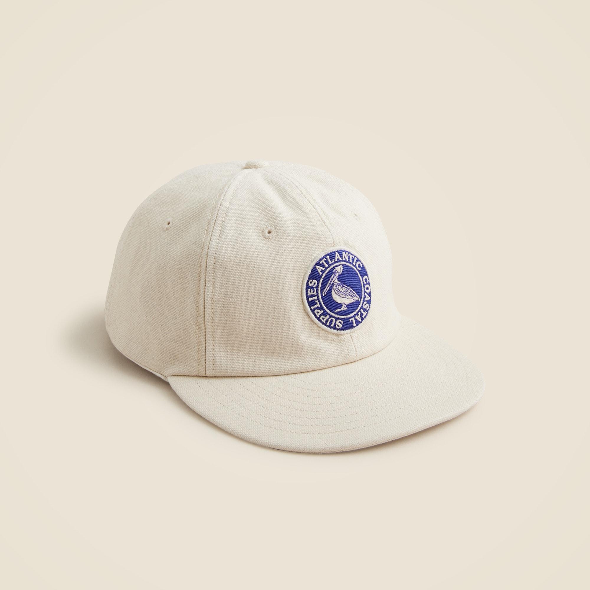 Atlantic Coastal Supplies X J.Crew flat-brim baseball cap Product Image