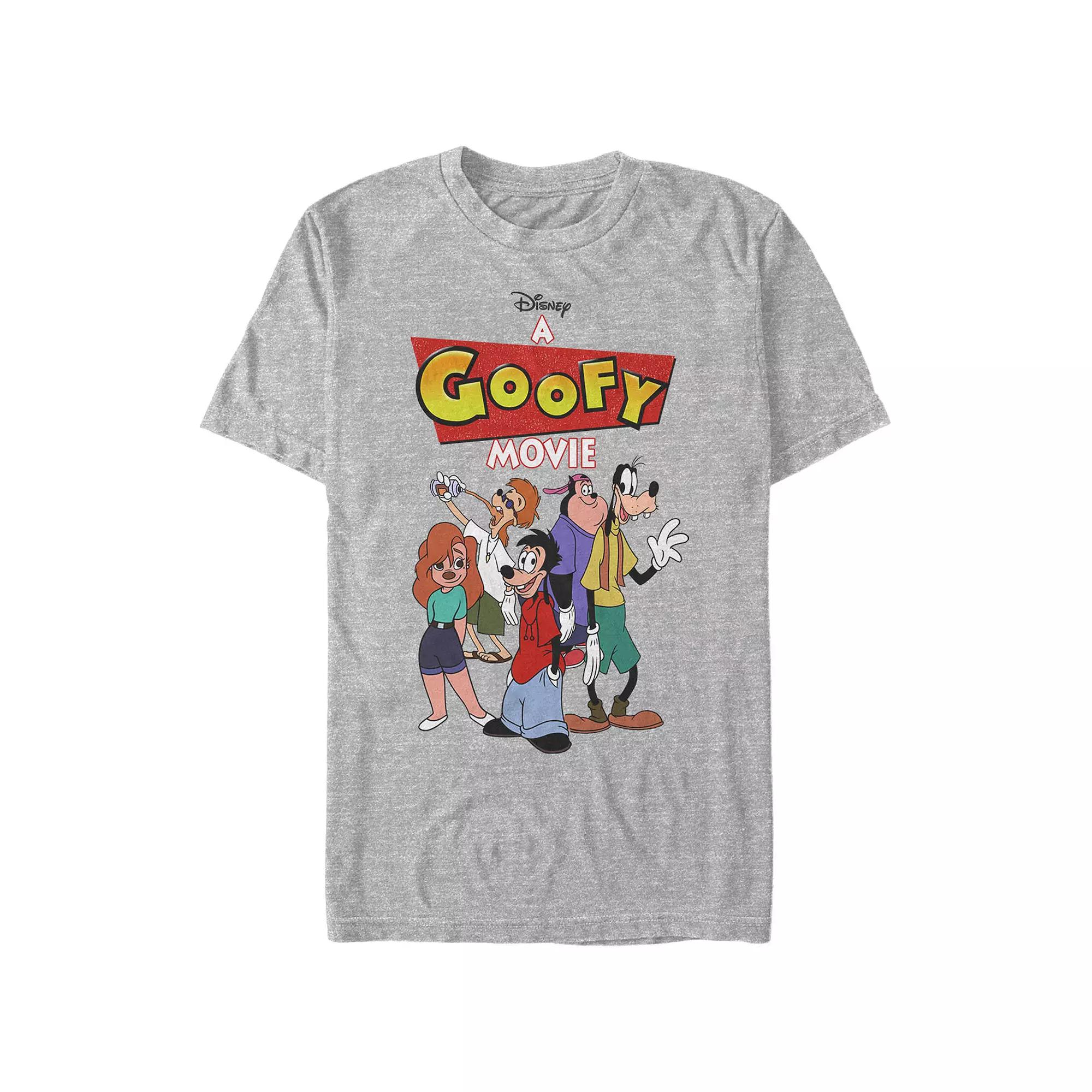 Disney's A Goofy Movie Group Shot Logo Men's Graphic Tee,  Product Image