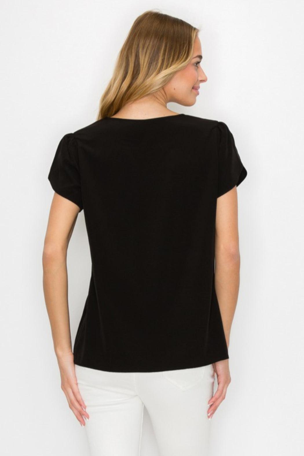 Tulip Short Sleeve Top Product Image