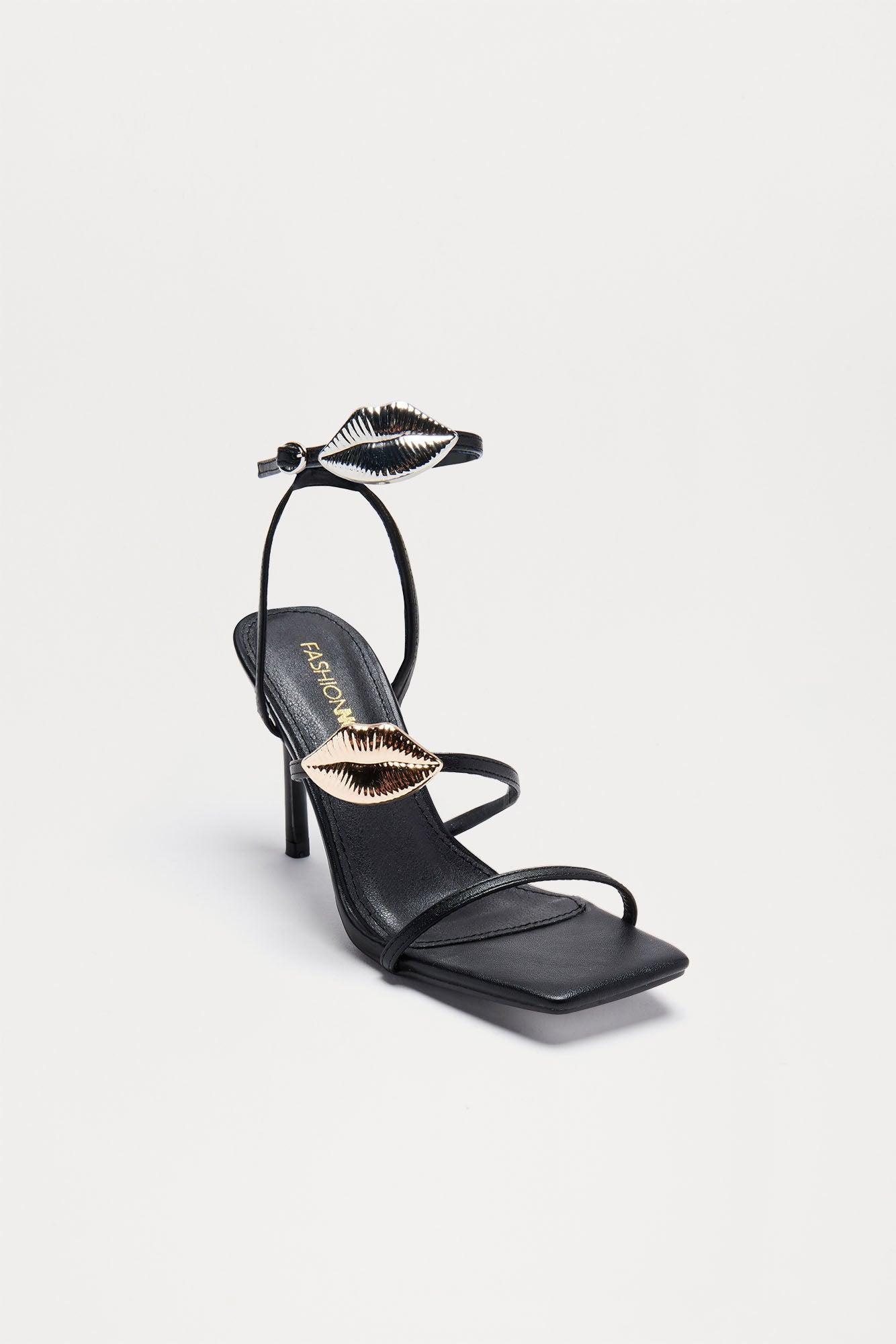 Kiss Me Heels - Black Product Image