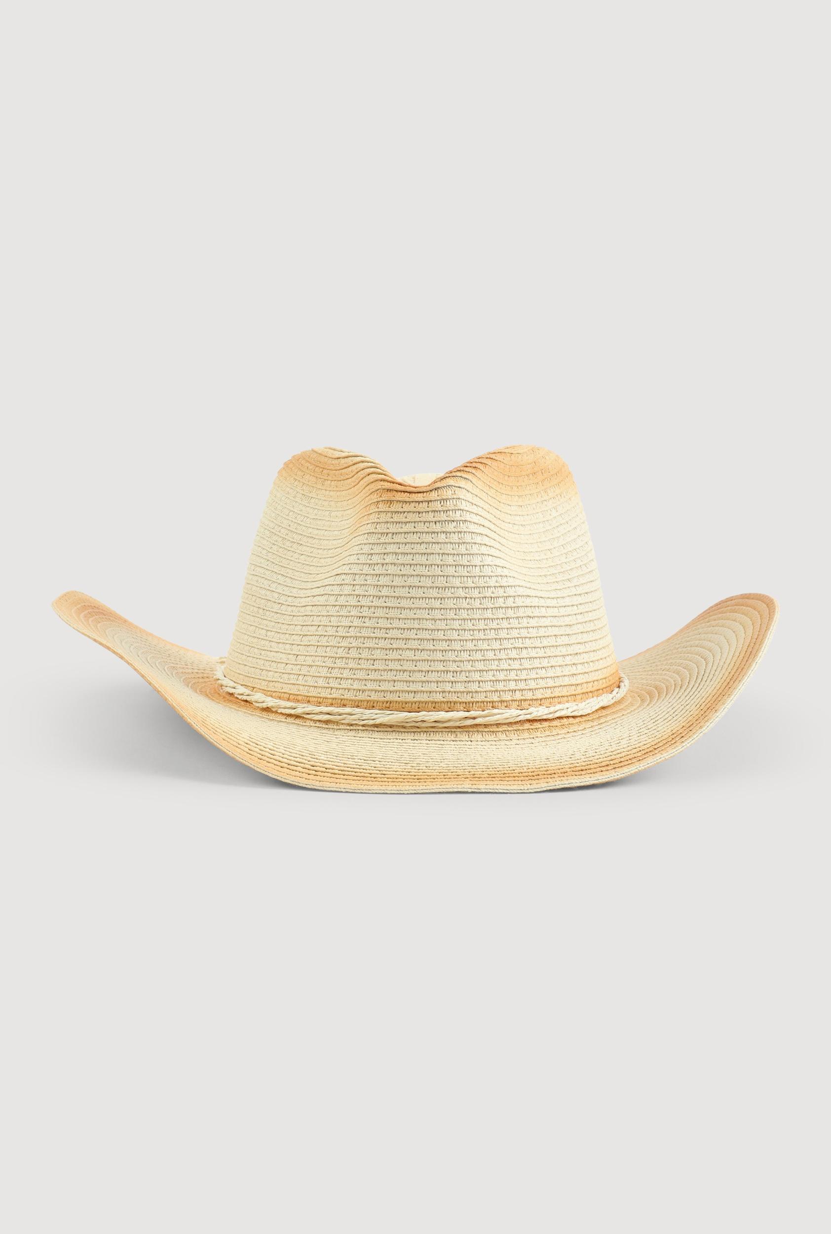 Womens Contrast Trim Cowboy Hat Product Image