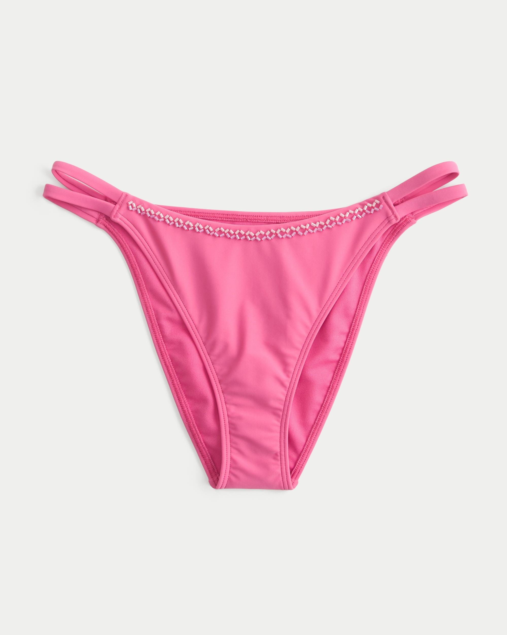 Double Strap Cheeky Bikini Bottom Product Image