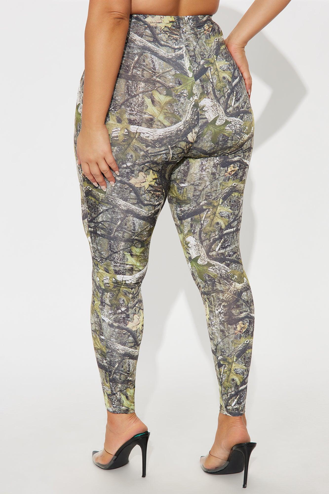 Nowhere In Sight High Rise Camo Legging - Camouflage Female Product Image
