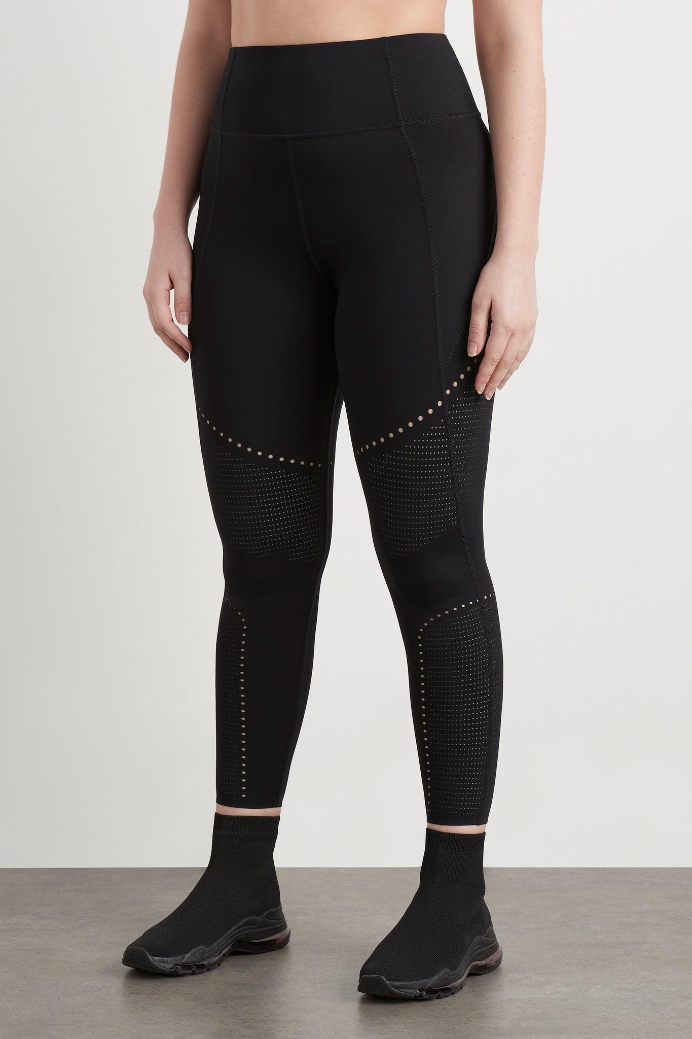 High Rise Perforated 7/8 Legging 227 Product Image