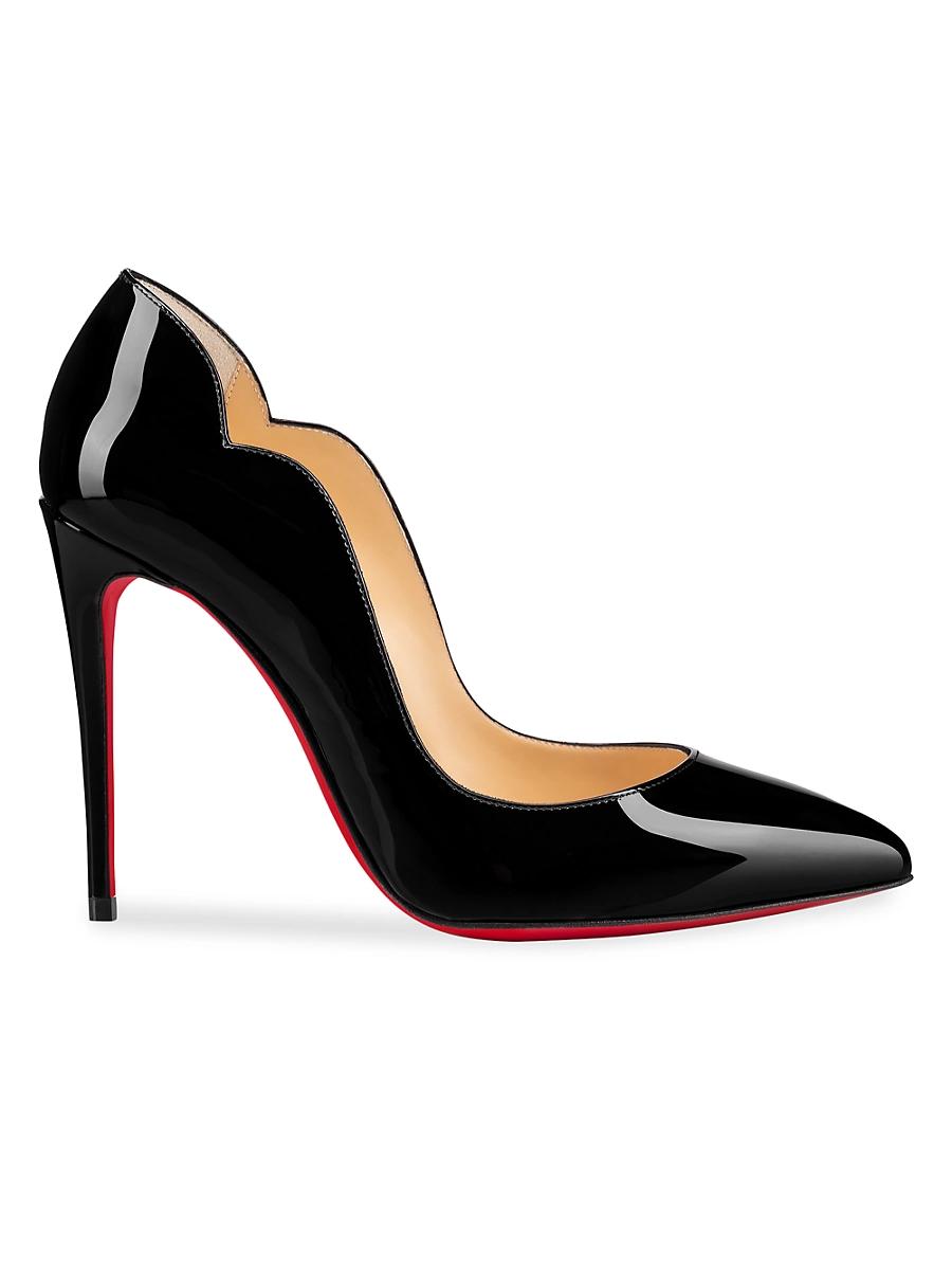 Womens Hot Chick 100MM Leather Pumps Product Image