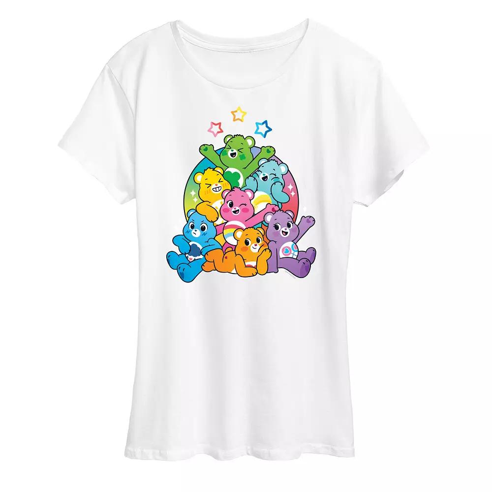 Women's Care Bears Besties Group Graphic Tee, Girl's,  Product Image
