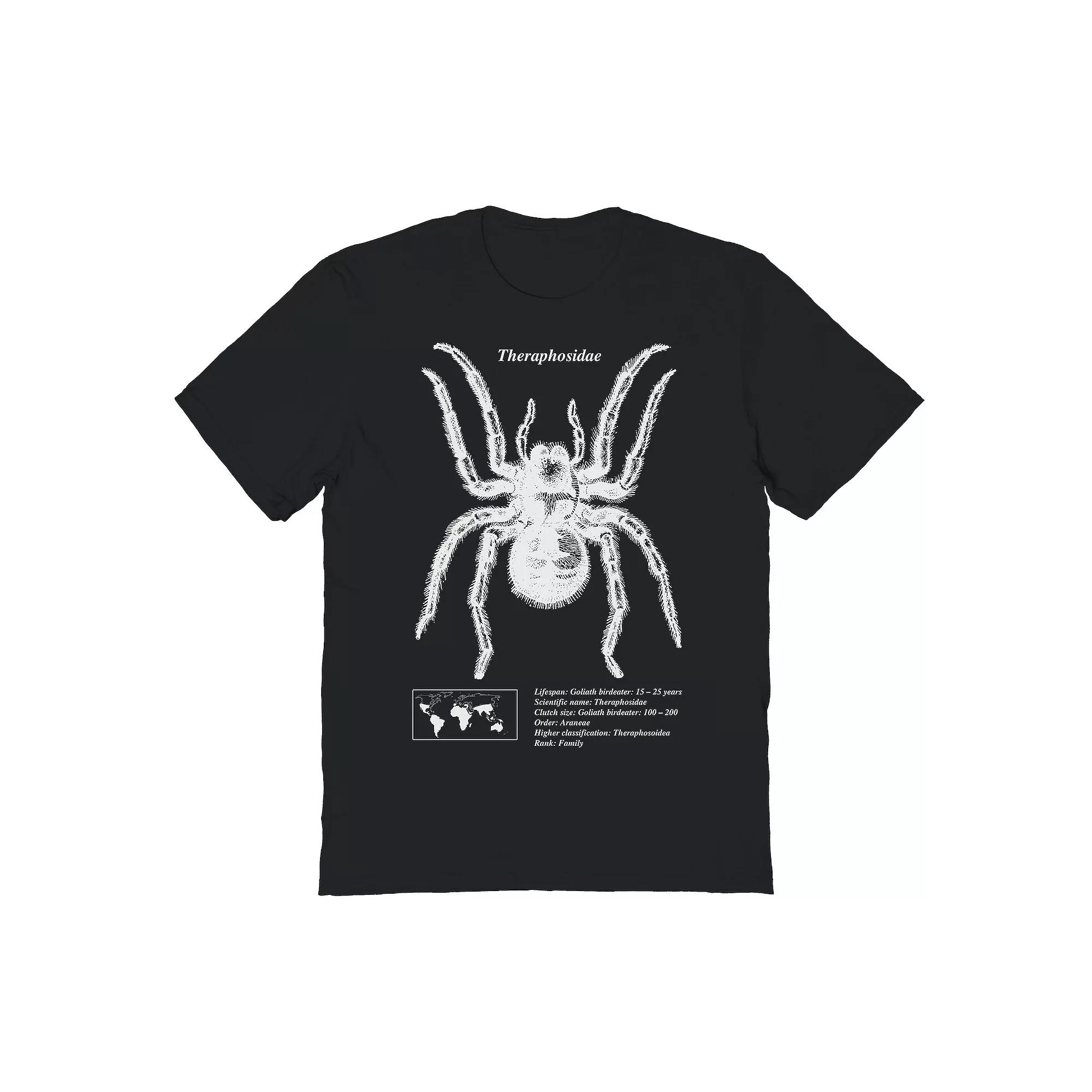 Men's Tarantula Graphic Tee, Size: XL, Black Product Image