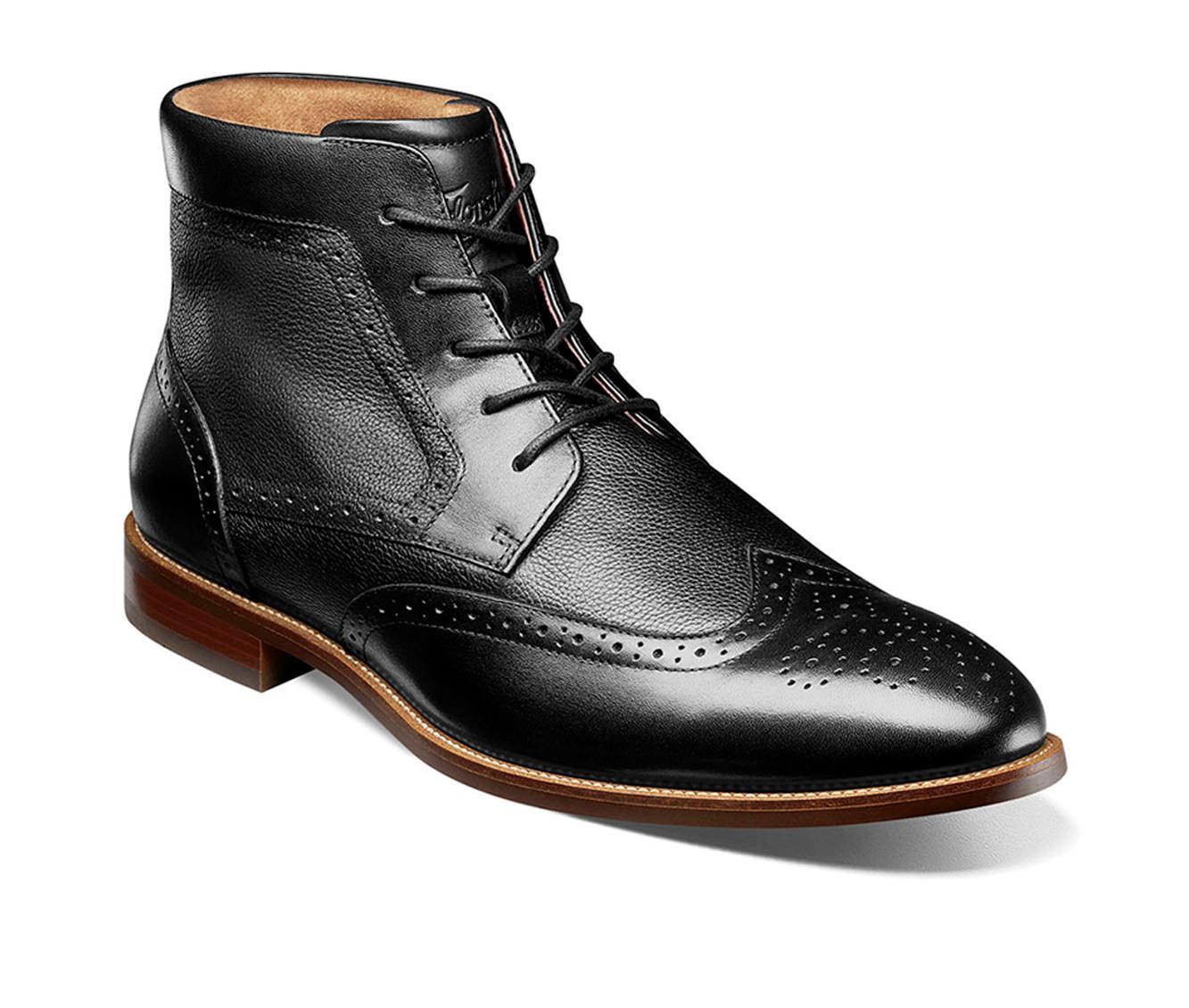 Men's Florsheim Rucci Wingtip Lace Up Dress Boots Product Image