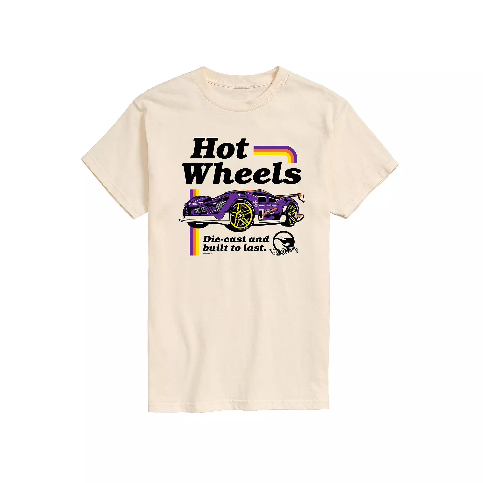 Men's Hot Wheels Built To Last Graphic Tee,  Product Image