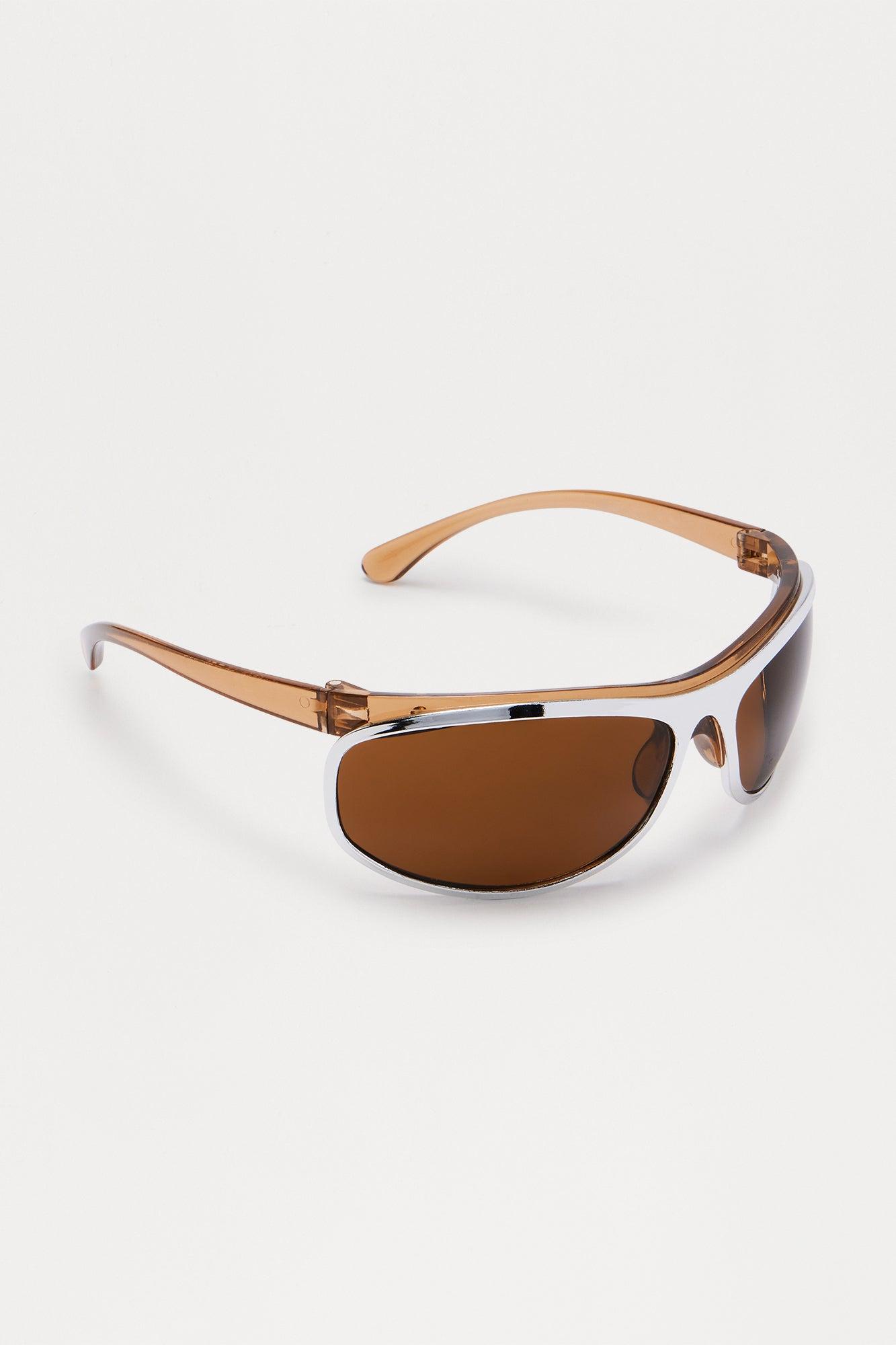 Shadow Play Sunglasses - Silver Female Product Image