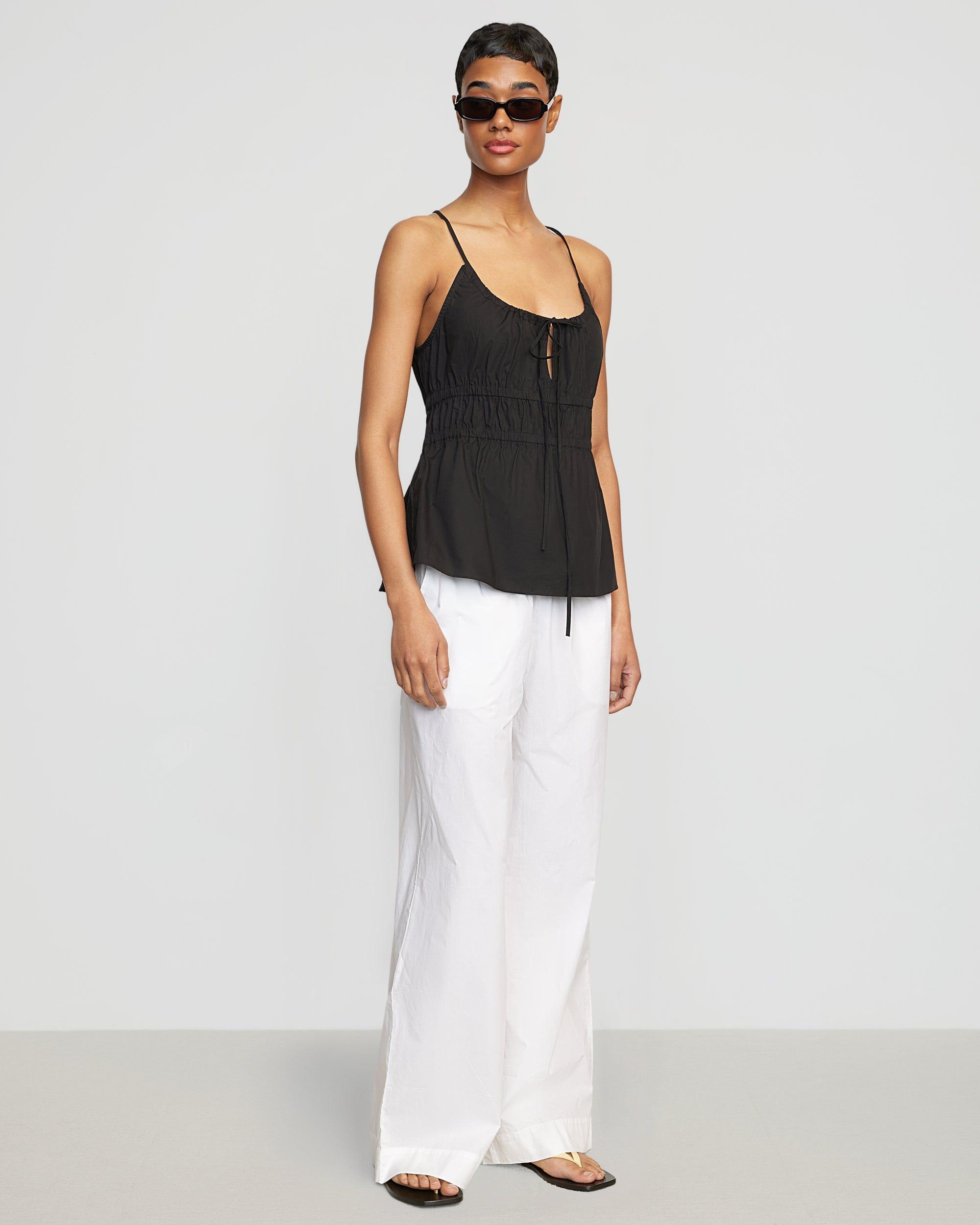 Jamila Organic Cotton Ruched Cami Product Image