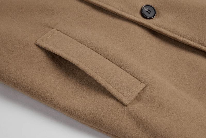 RT No. 11975 WOOLEN TRENCH COAT Product Image