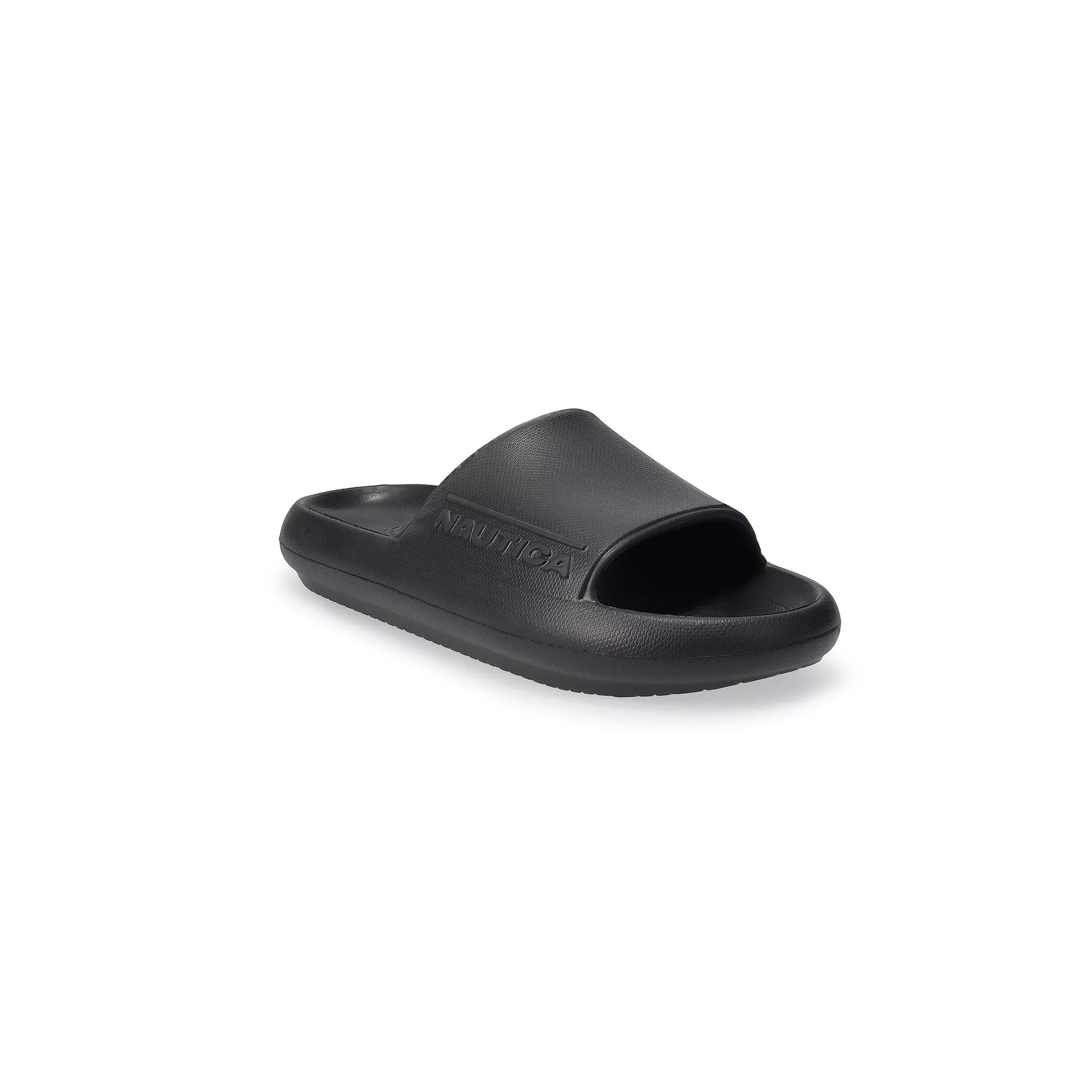 Nautica Men's Dacio Flip Flops, Size: 8, Black Product Image