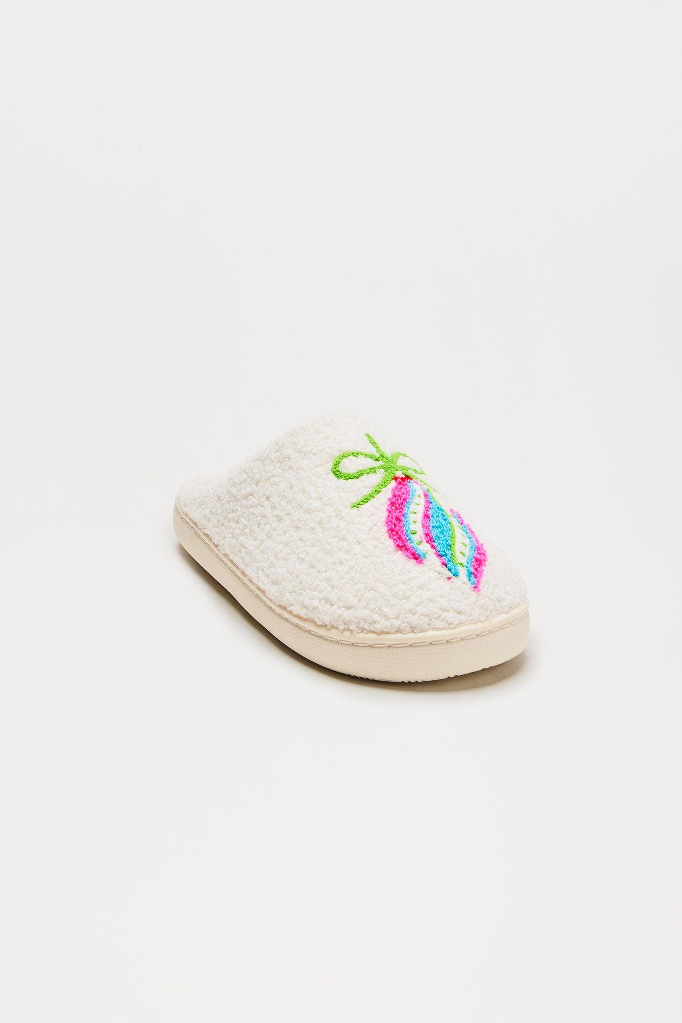 Very Merry Slippers - Ivory Product Image