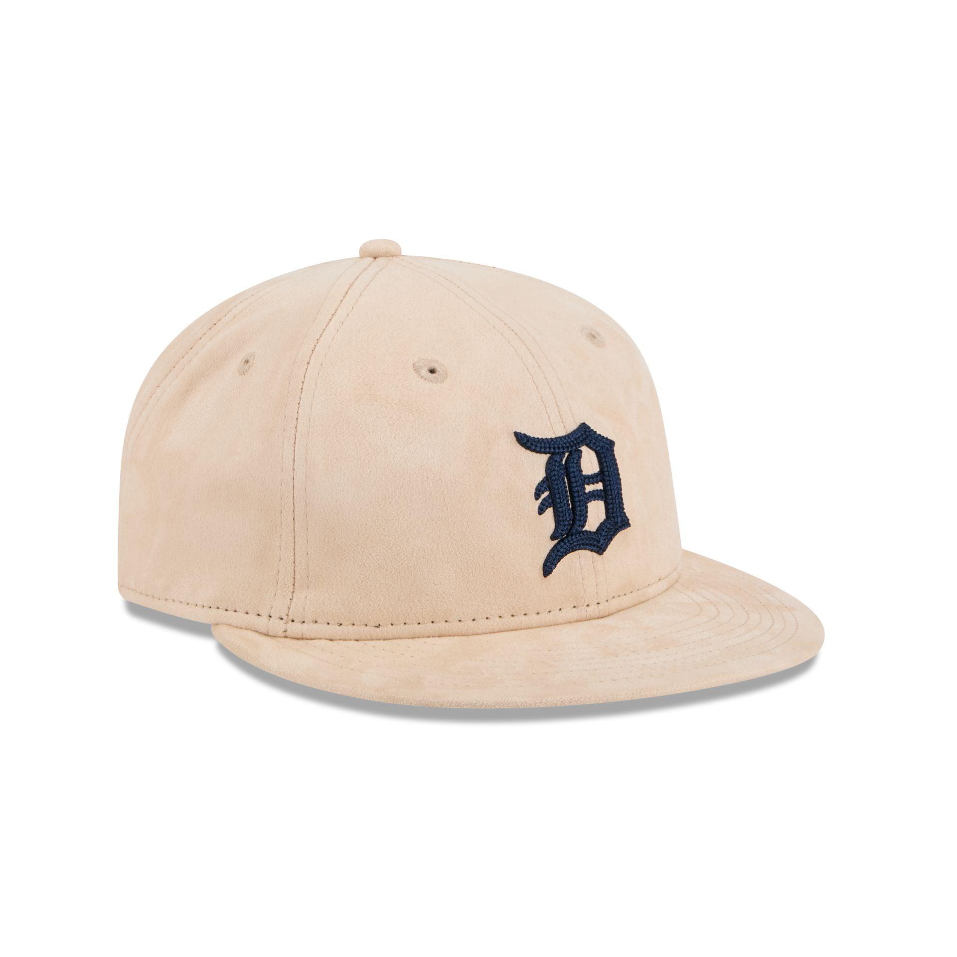 Detroit Tigers Stone Suede Retro Crown 9FIFTY Snapback Hat Male Product Image