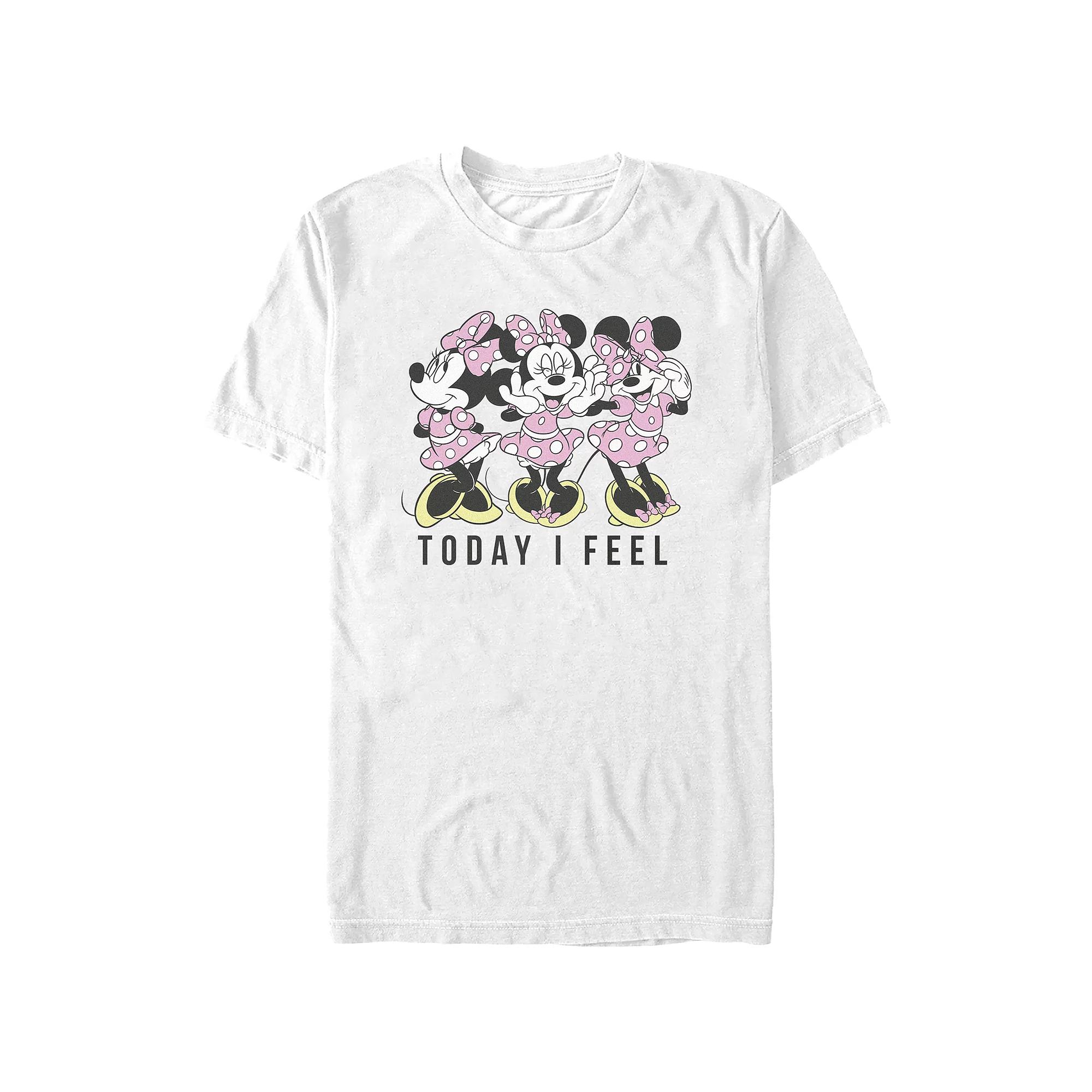 Disney's Minnie Mouse Today I Feel Fabulous Juniors' Graphic Tee, Women's,  Product Image