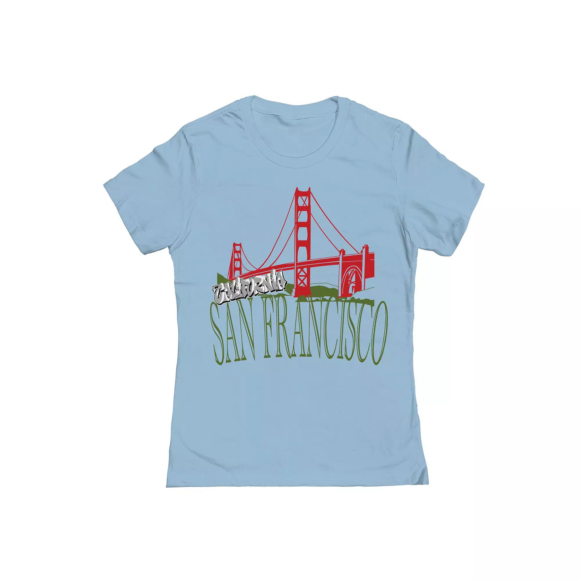 Juniors Cali San Francisco Womens Graphic Tee, Girls Product Image